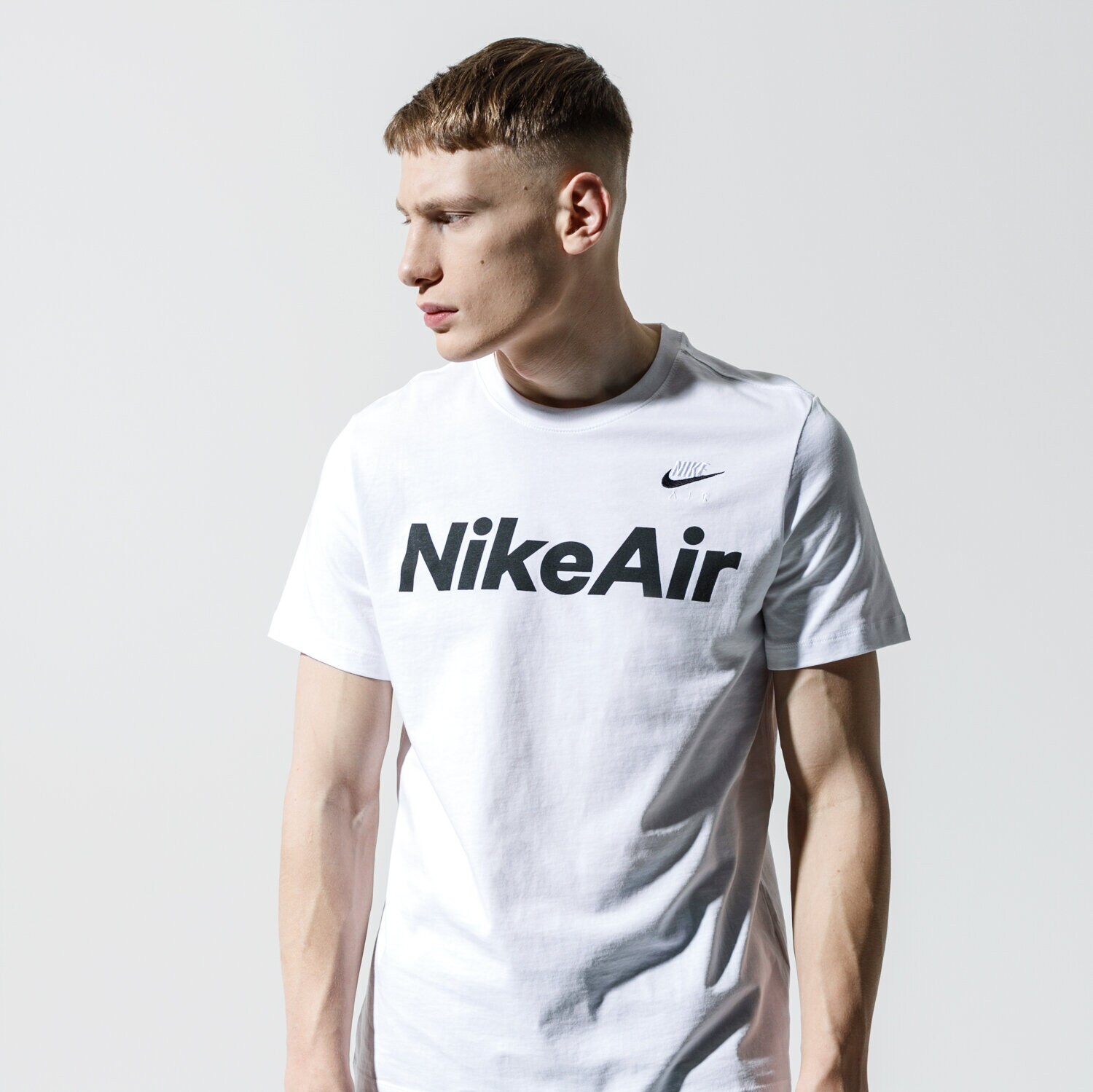 Herren T-Shirt NIKE T-SHIRT AIR CK2232-100 Weiß