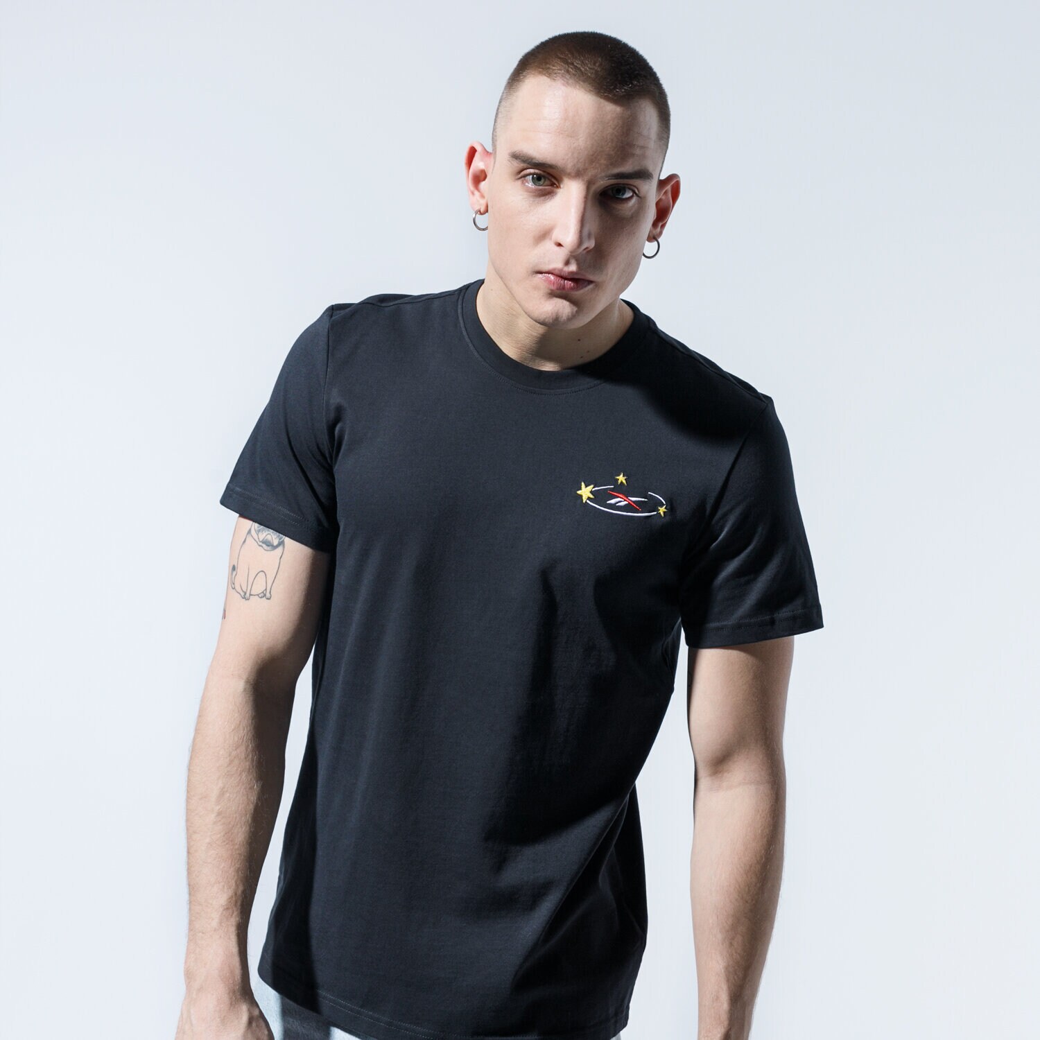 Herren T-Shirt REEBOK T-SHIRT TJ TEE 1 GJ0470 Schwarz