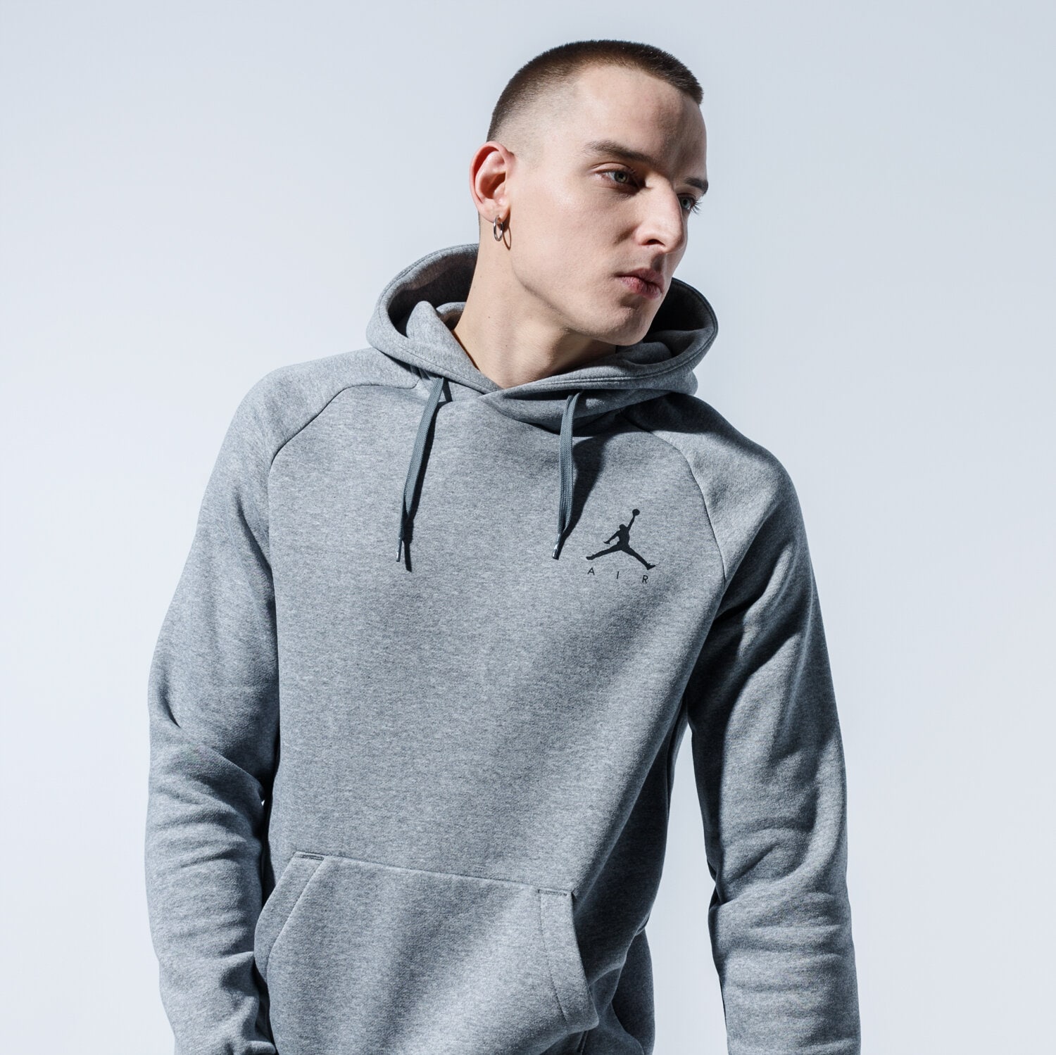 Herren JORDAN HOODIE JUMPMAN 940108-092 Grau