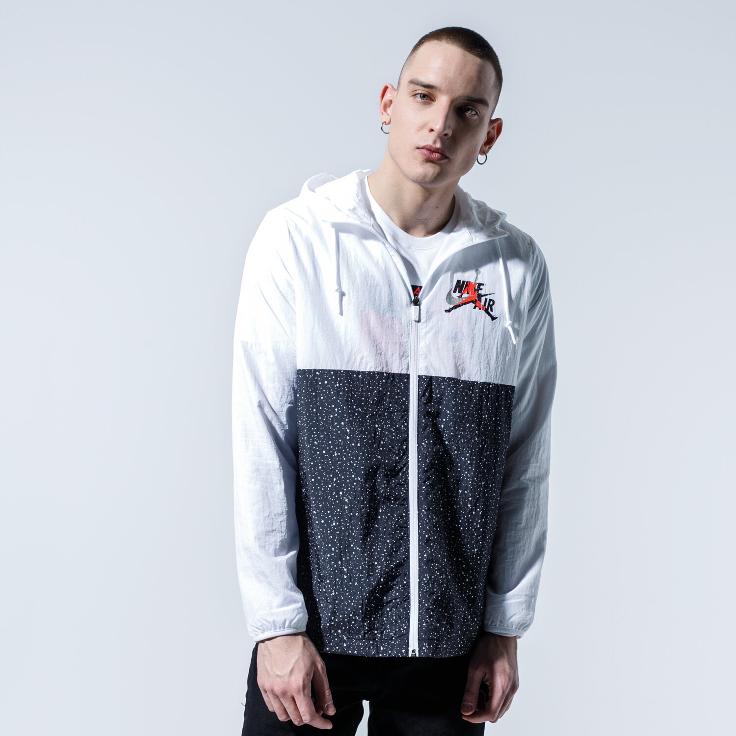 Herren Übergangsjacke JORDAN JACKE M J JM CLSCS WINDWEAR JKT CT9368-100 Weiß