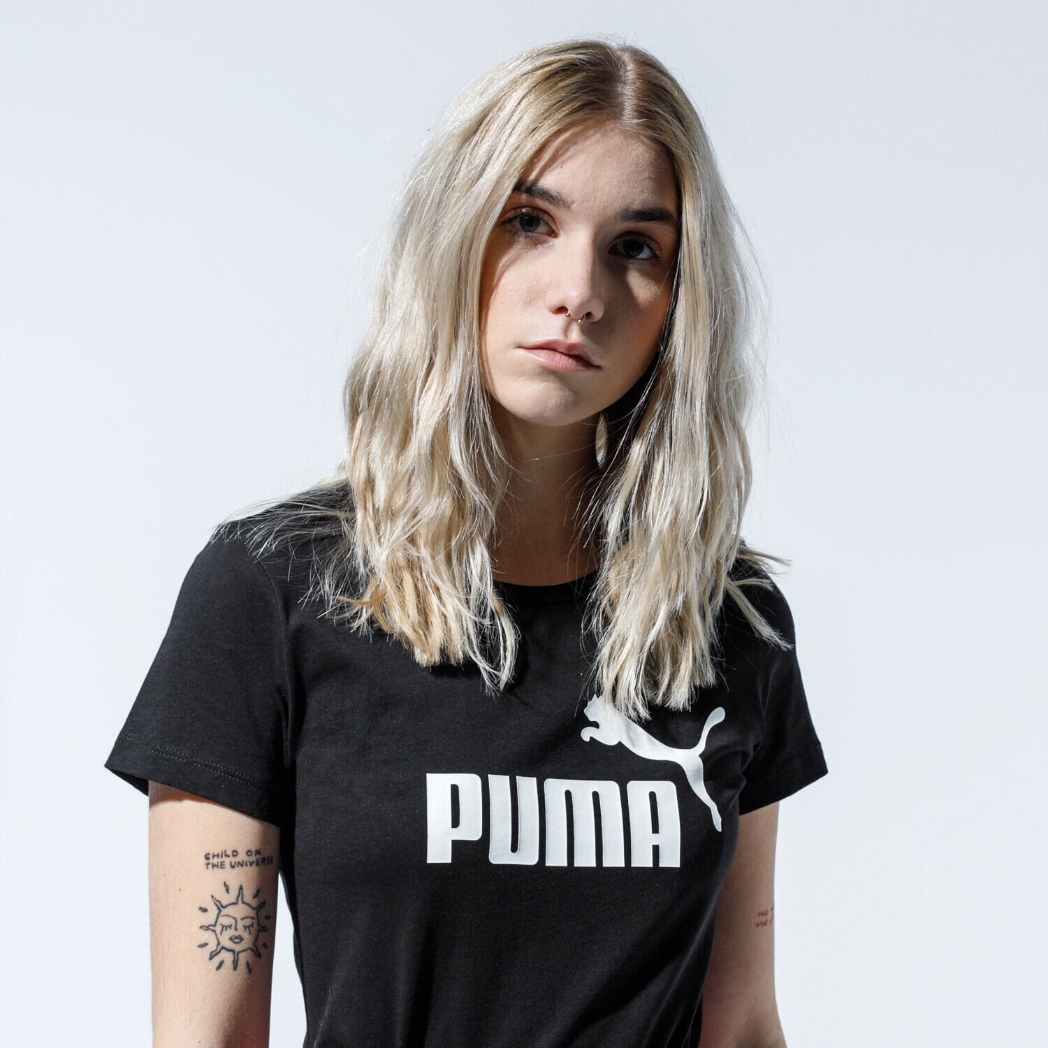 Damen T-Shirt PUMA T-SHIRT CORE T-SHIRT 85178701 Schwarz