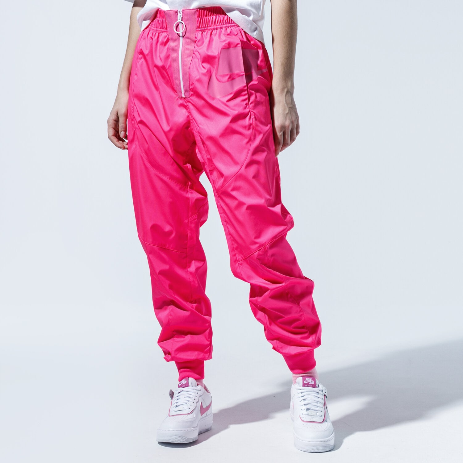 Damen Hosen NIKE HOSE W NSW NSW PANT WVN CT0880-639 Rosa