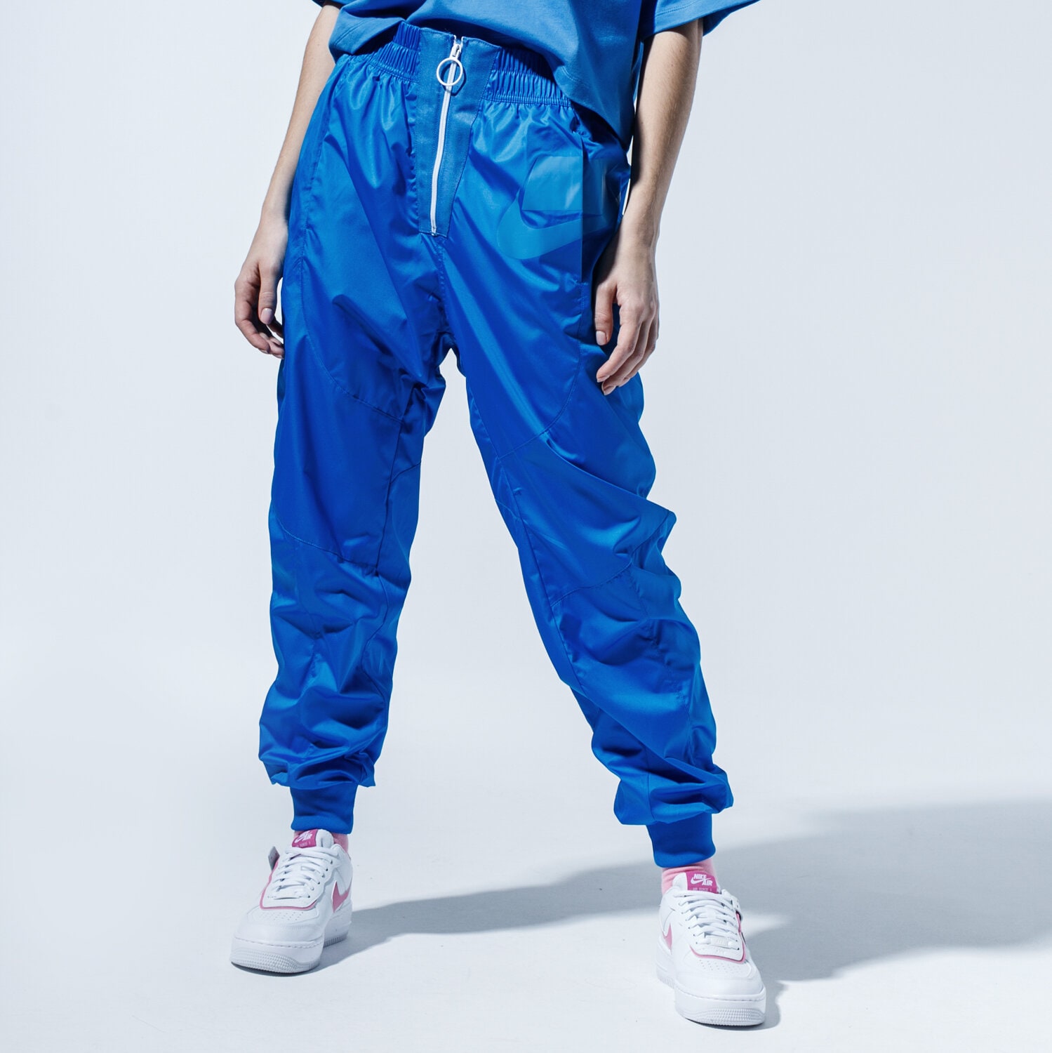 Damen Hosen NIKE HOSE W NSW NSW PANT WVN CT0880-453 Blau