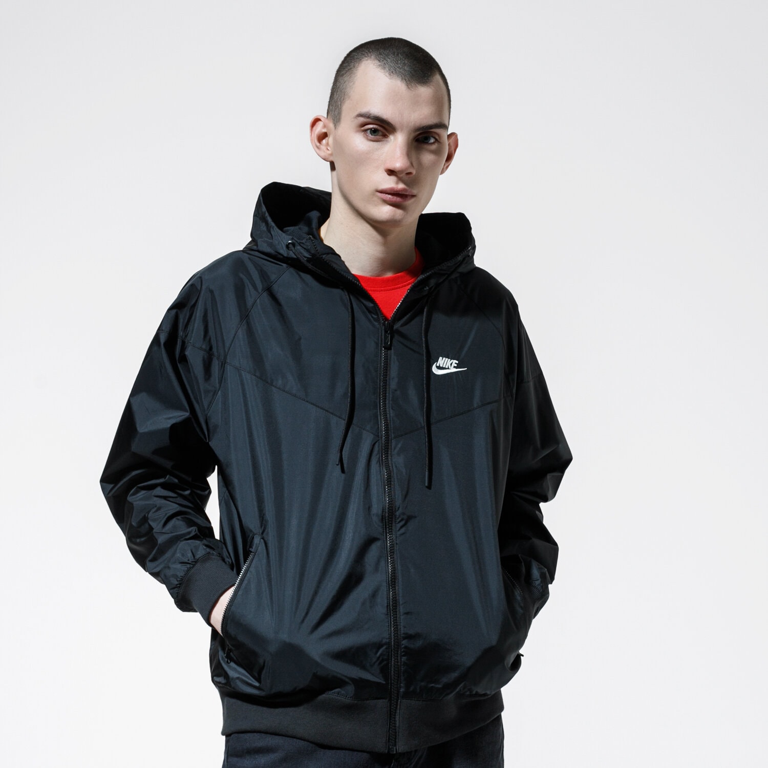 Herren Übergangsjacke NIKE JACKE M NSW HE WR JKT HD AR2191-010 Schwarz