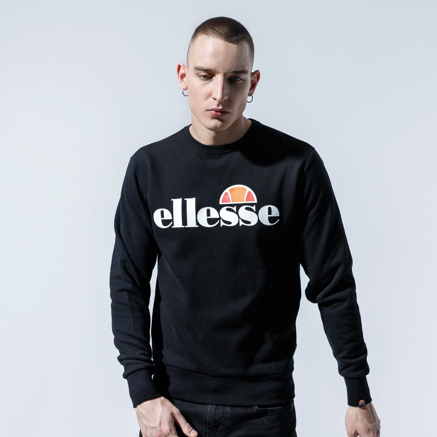 Herren ELLESSE SWEATSHIRT SL SUCCISO BLK