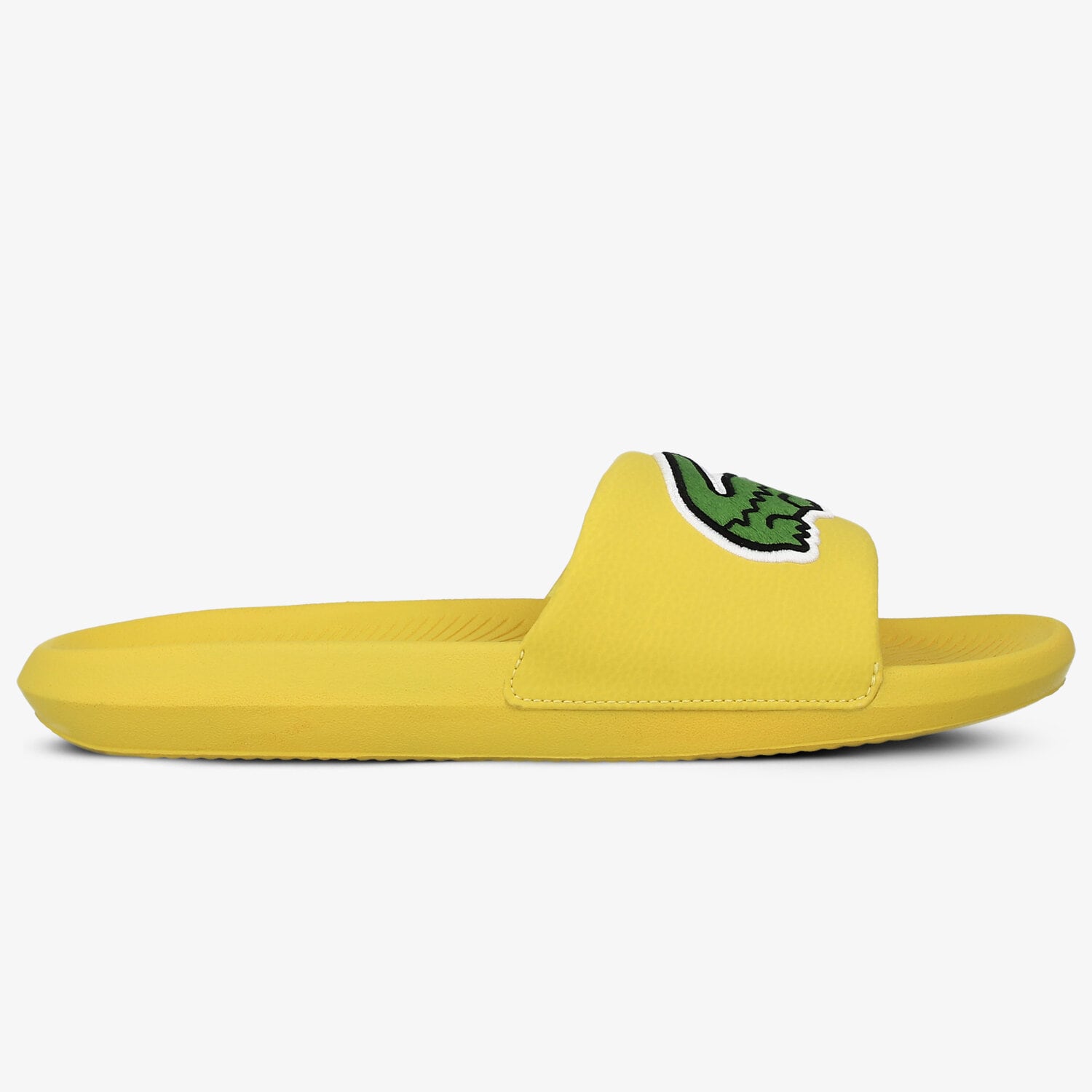 Herren LACOSTE CROCO SLIDE 120 2 US 739CMA0062P1G Gelb