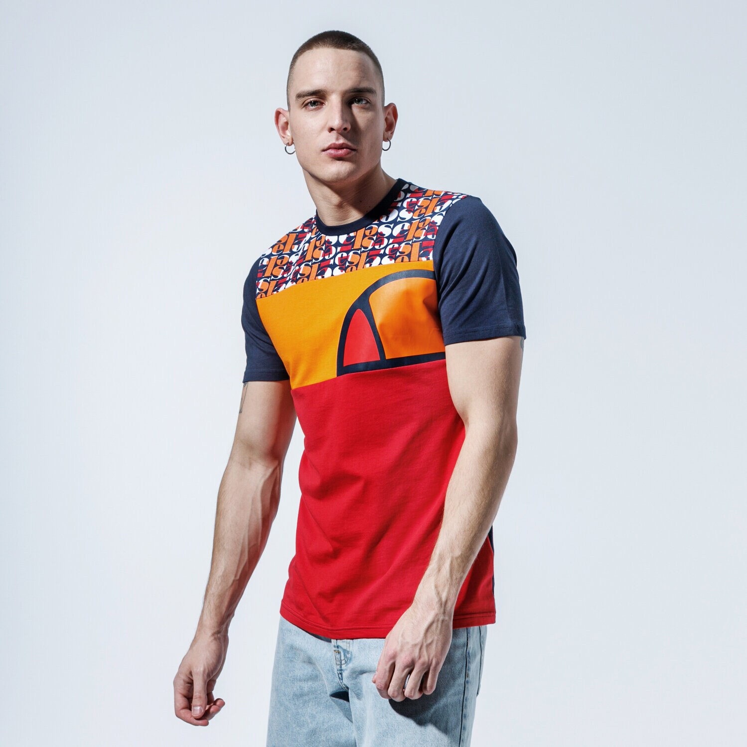 Herren T-Shirt ELLESSE T-SHIRT CIRILLO SHE08543RED Rot