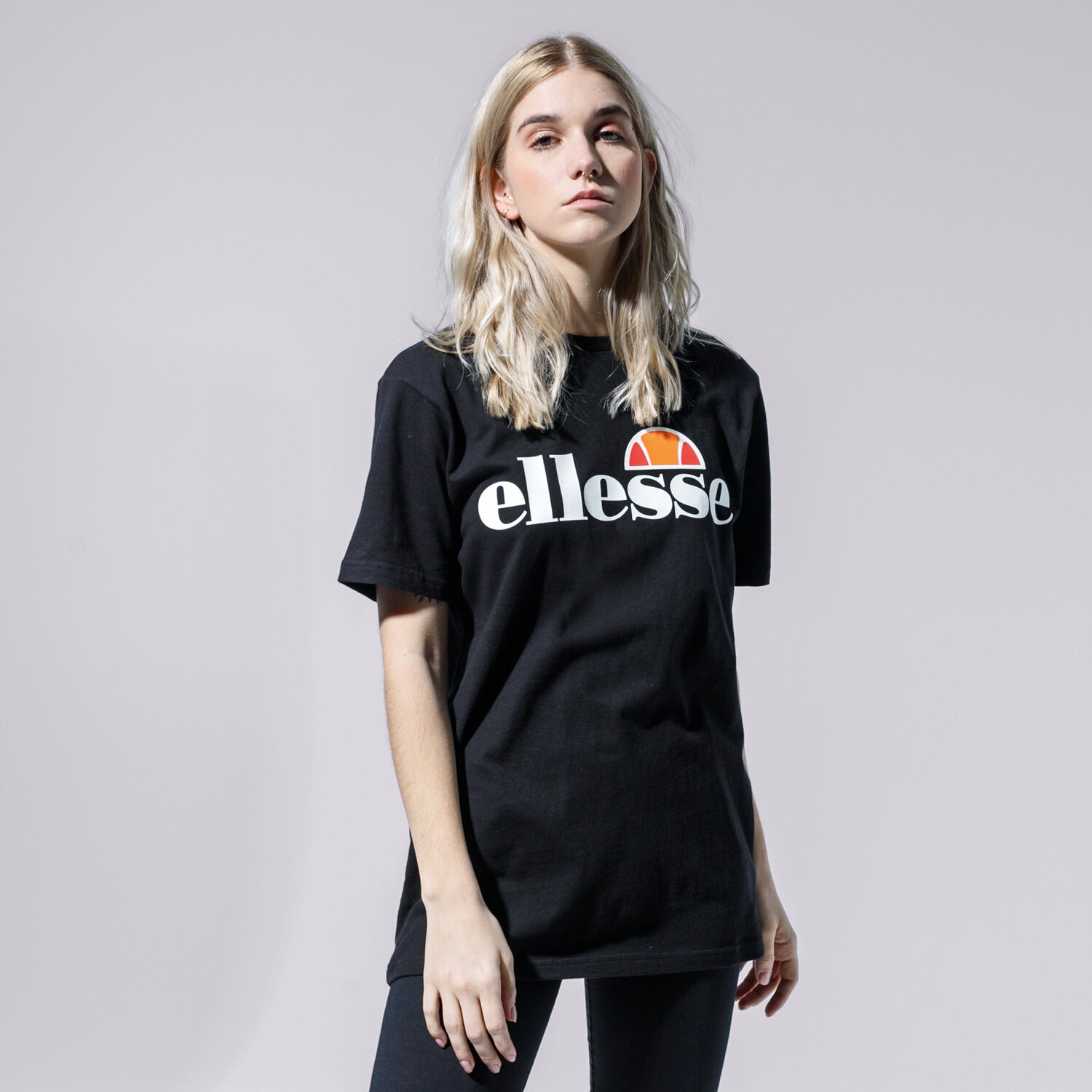 Damen T-Shirt ELLESSE T-SHIRT ALBANY BLK SGS03237001 Schwarz