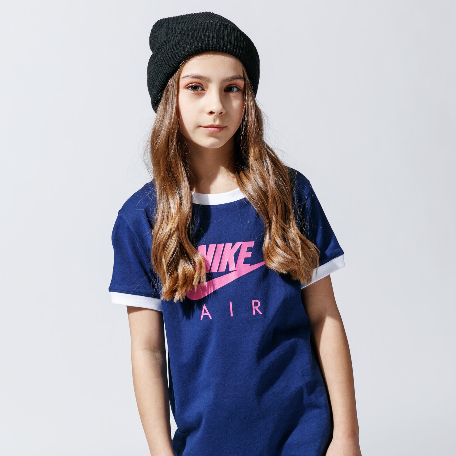 Kinder T-Shirt NIKE T-SHIRT AIR CI8325-492 Dunkelblau