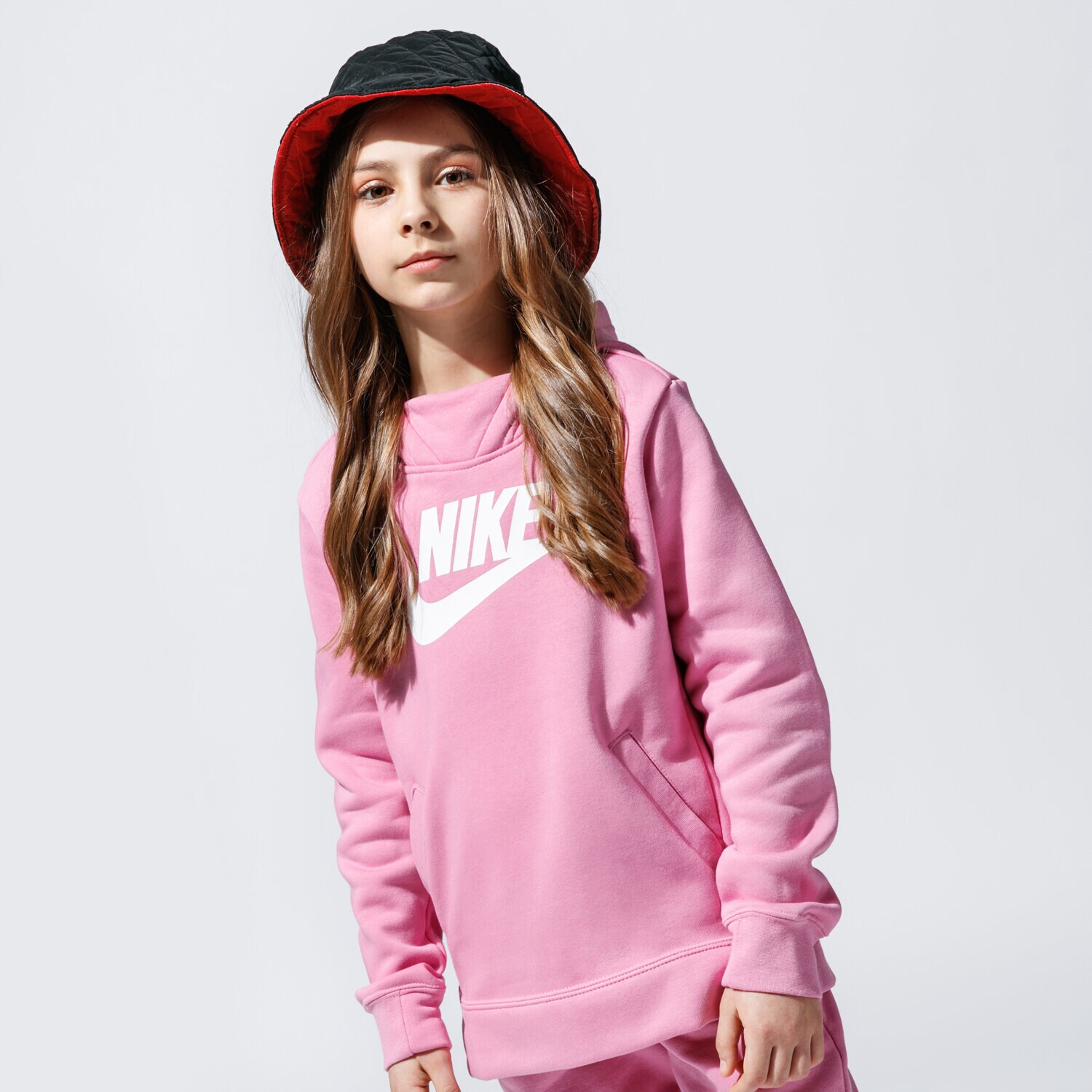Kinder NIKE HOODIE SPORTSWEAR BV2717-693 Rosa