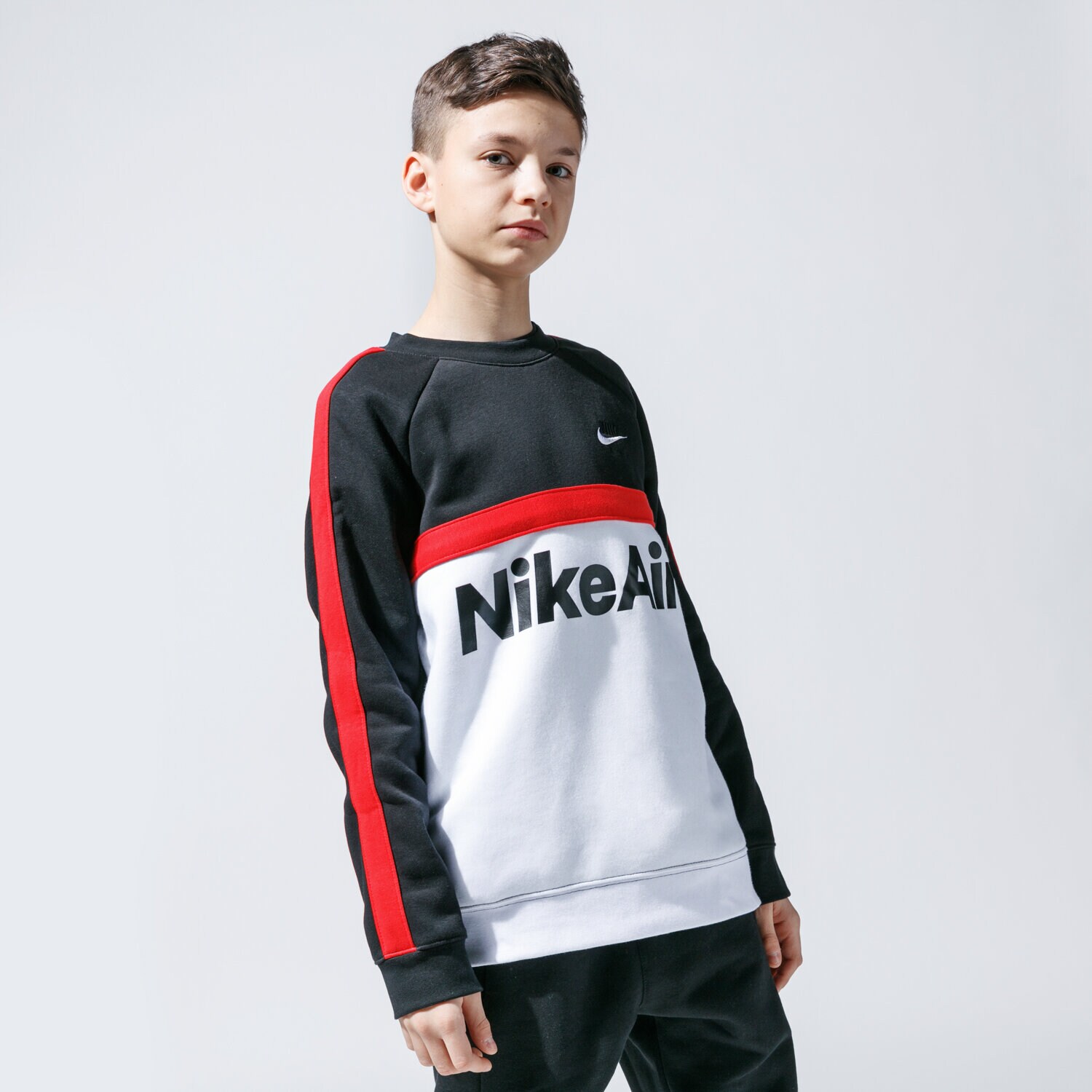 Kinder NIKE SWEATSHIRT AIR CJ7850-011 Dunkelblau