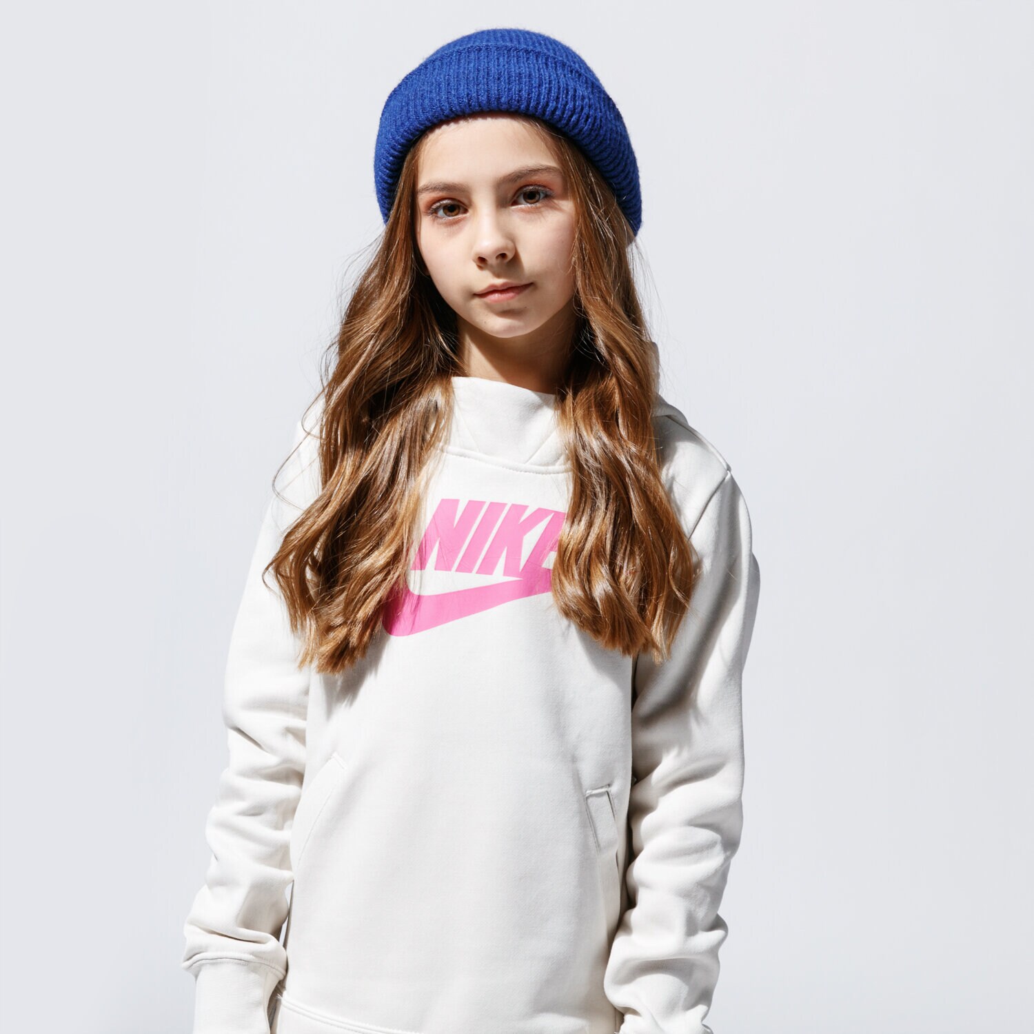 Kinder NIKE HOODIE SPORTSWEAR BV2717-104 Beige