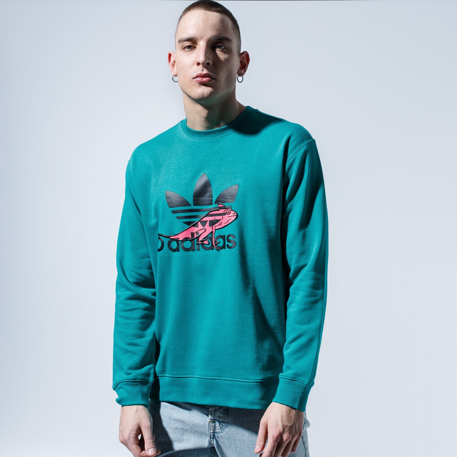 Herren ADIDAS SWEATSHIRT SWEATSHIRT FM3702 Grün