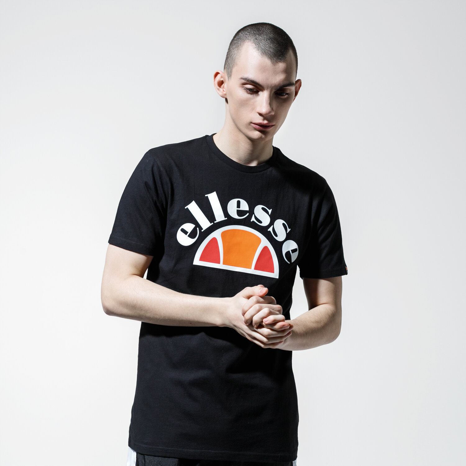 Herren T-Shirt ELLESSE T-SHIRT TEDI SHE09993BLACK Schwarz