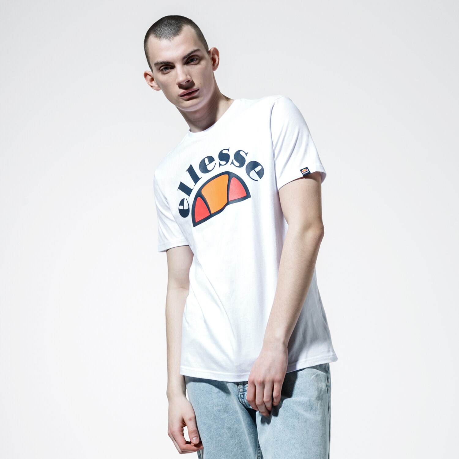 Herren T-Shirt ELLESSE T-SHIRT TEDI SHE09993WHITE Weiß