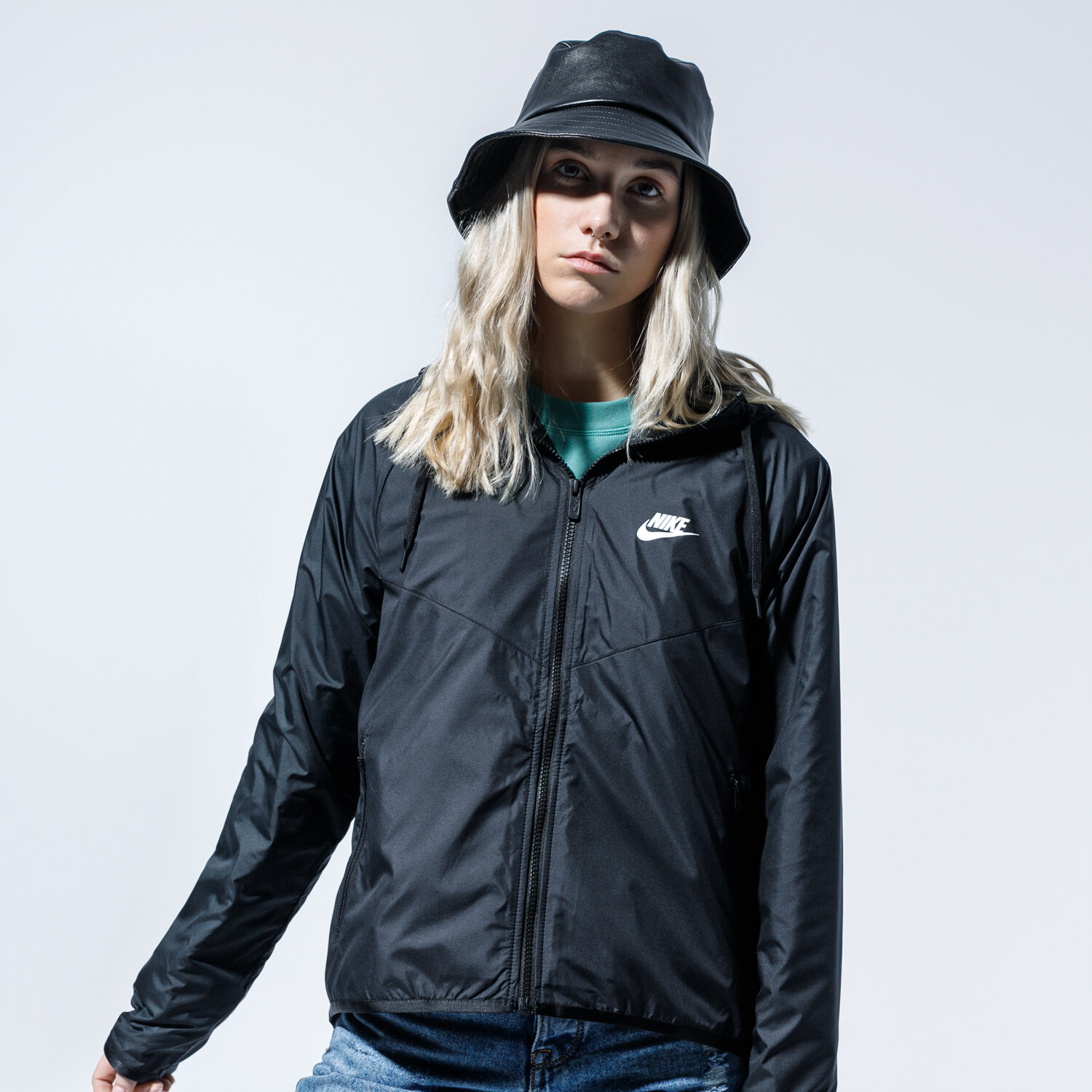 Damen Übergangsjacke NIKE JACKE W NSW WR JKT BV3939-010 Schwarz