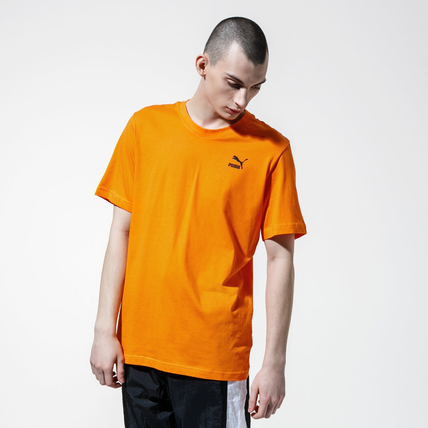 Herren T-Shirt PUMA T-SHIRT RECHECK PACK GRAPHIC TEE 59788480 Orange