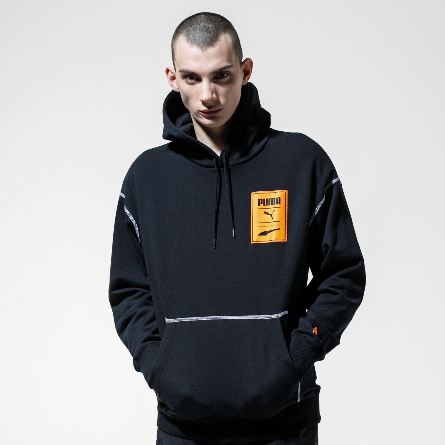 Herren PUMA HOODIE RECHECK PACK GRAPHIC HOODIE 59788601 Schwarz