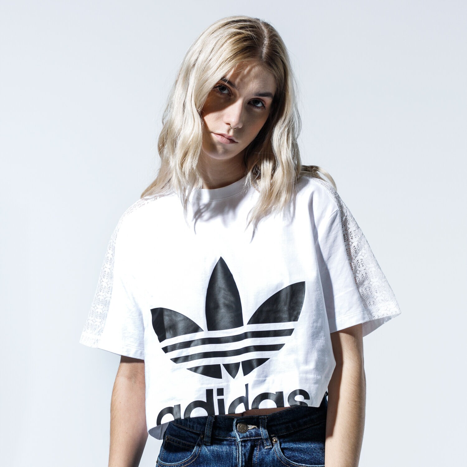 Damen T-Shirt ADIDAS T-SHIRT TEE FL4128 Weiß