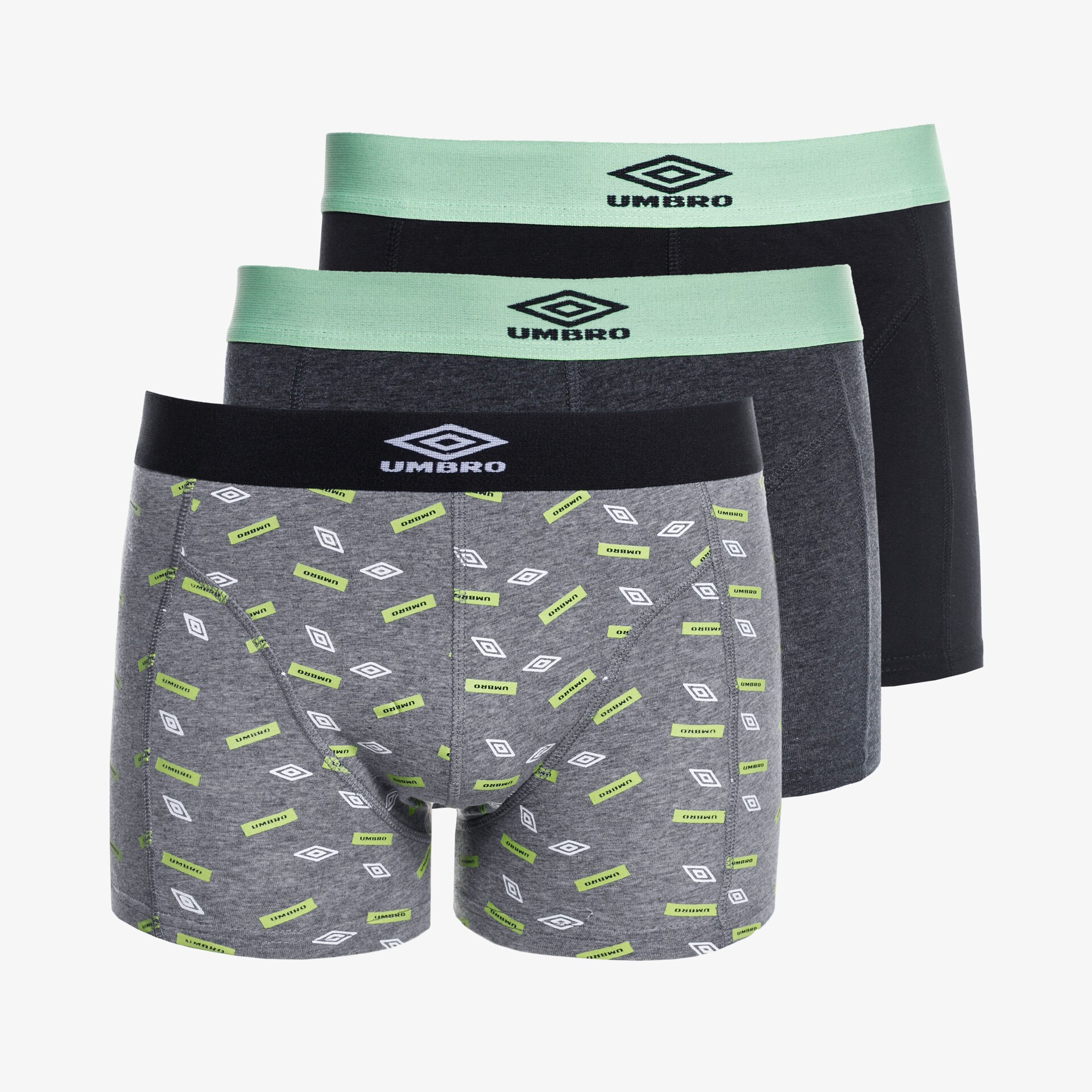 Herren Unterwäsche UMBRO BOXERSHORTS BRADFORD UL120BOX90001 Multicolor