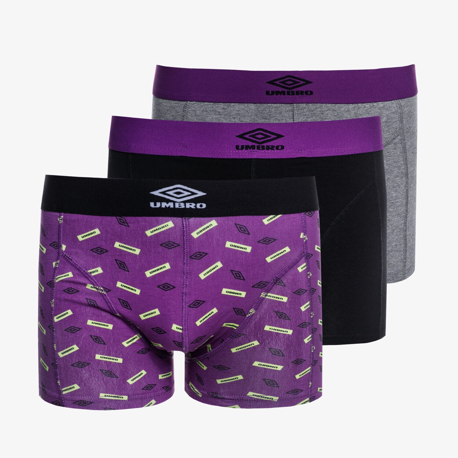 Herren Unterwäsche UMBRO BOXERSHORTS BRADFORD UL120BOX90002 Multicolor