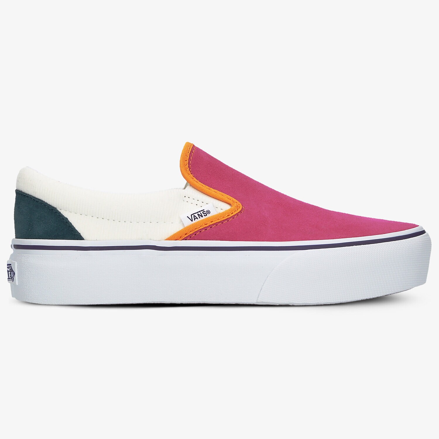 Damen Sneaker VANS UA CLASSIC SLIP-ON PLATFORM VN0A3JEZWVY1 Rosa