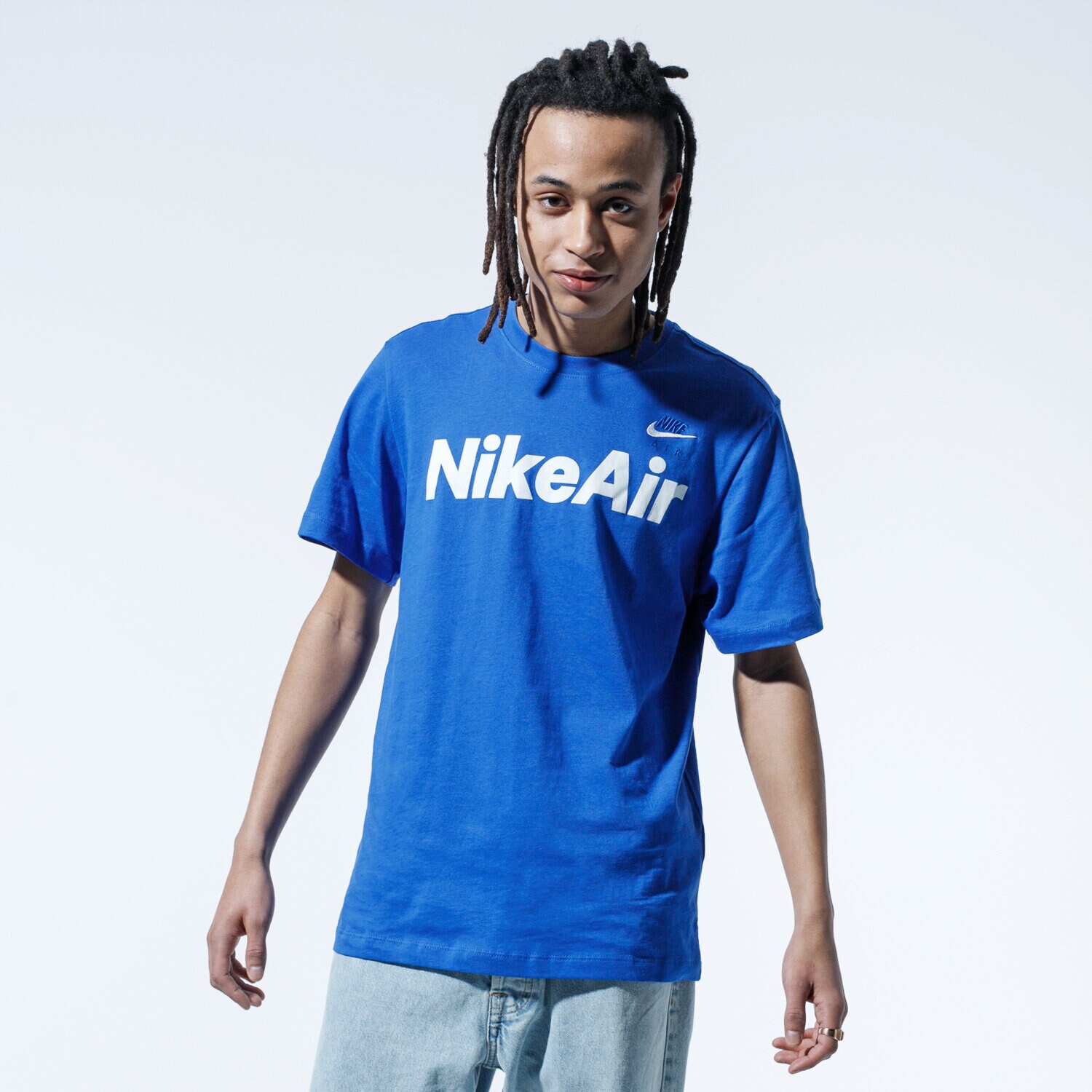 Herren T-Shirt NIKE T-SHIRT AIR CK2232-480 Blau
