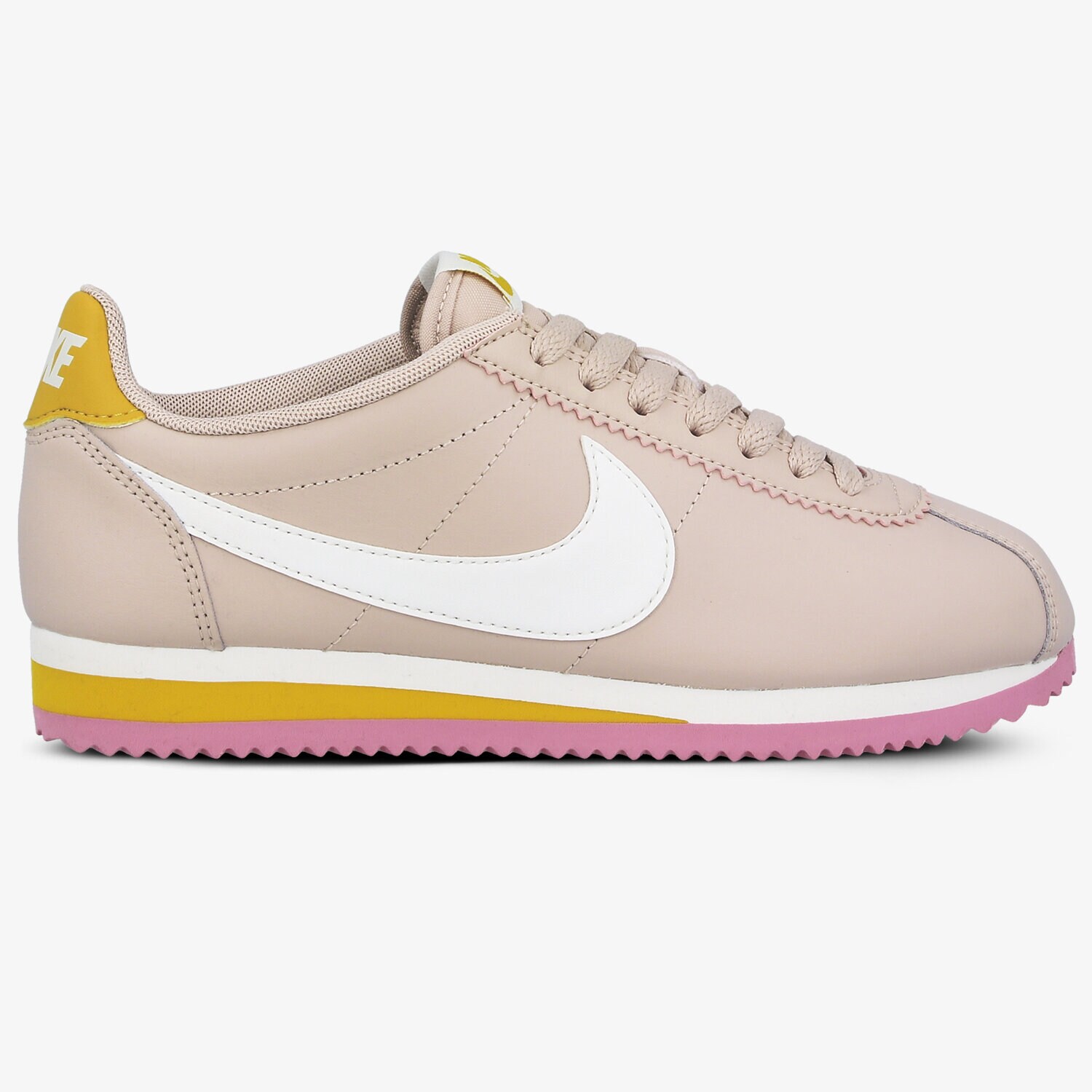 Damen Sneaker NIKE W CLASSIC CORTEZ LEATHER SHOE 807471-201 Rosa