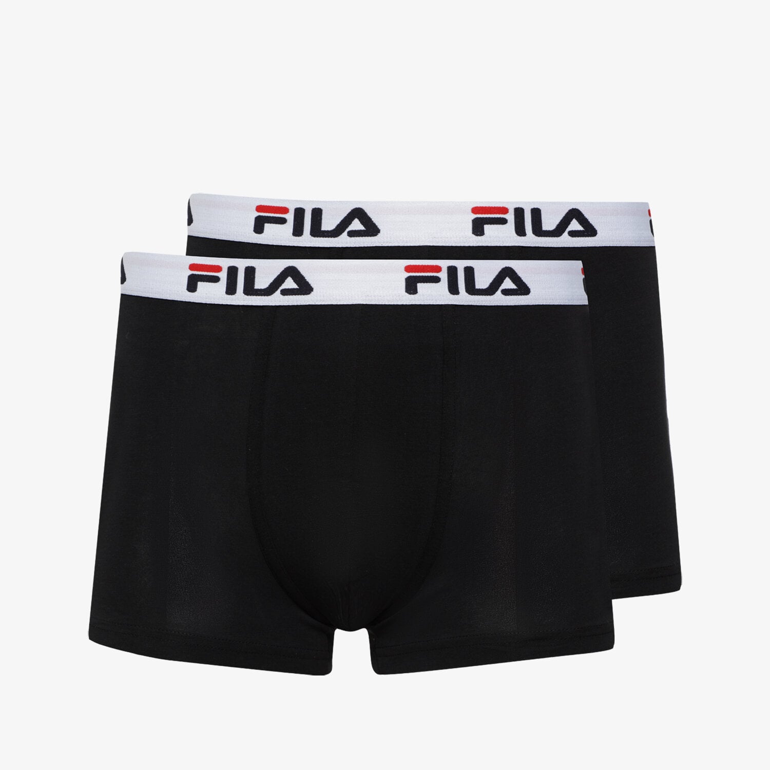 Herren Unterwäsche FILA BOXERSHORTS TRUNK URBAN 2PACK BLACK FU5016/2-200 Schwarz