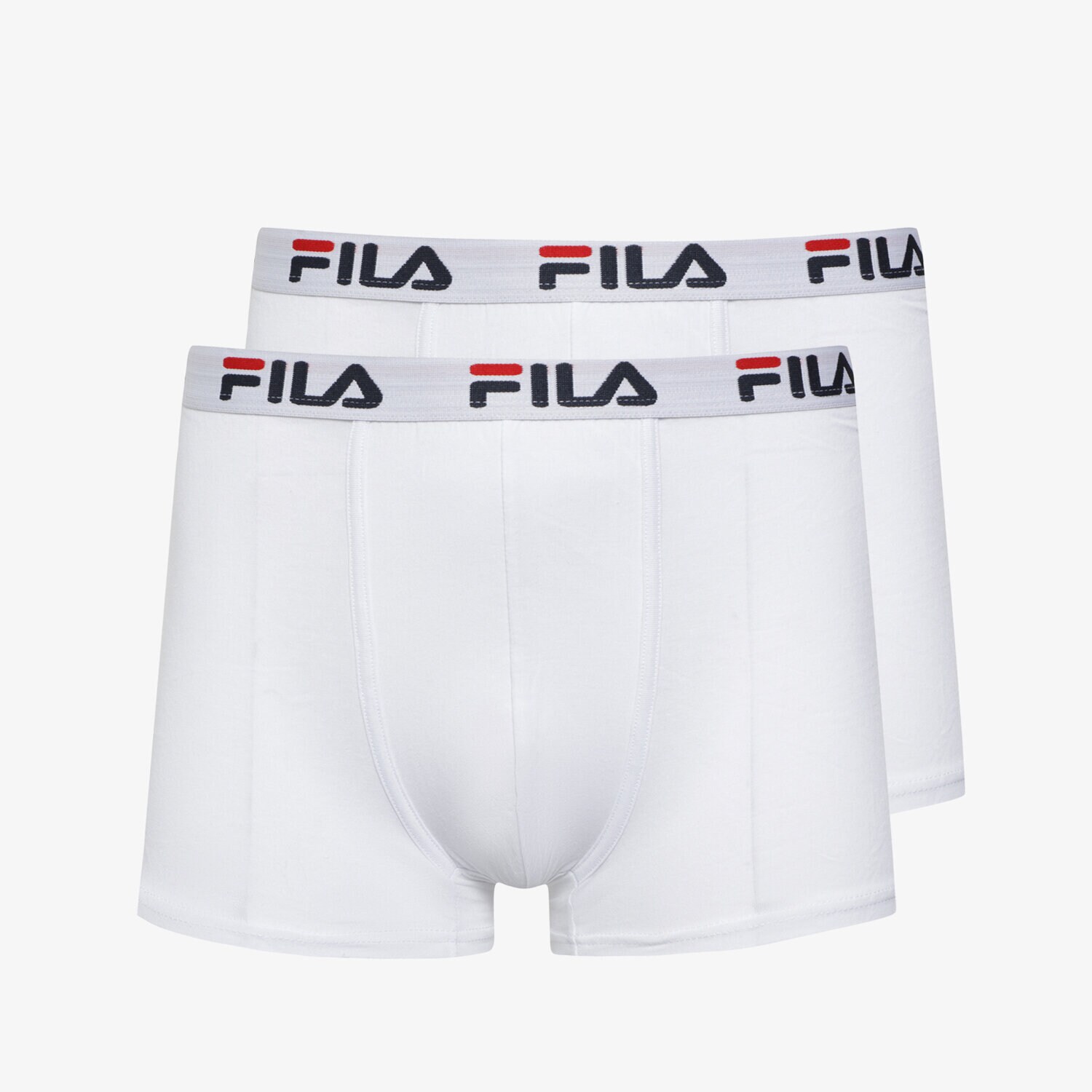 Herren Unterwäsche FILA BOXERSHORTS TRUNK URBAN 2PACK WHITE FU5016/2-300 Weiß