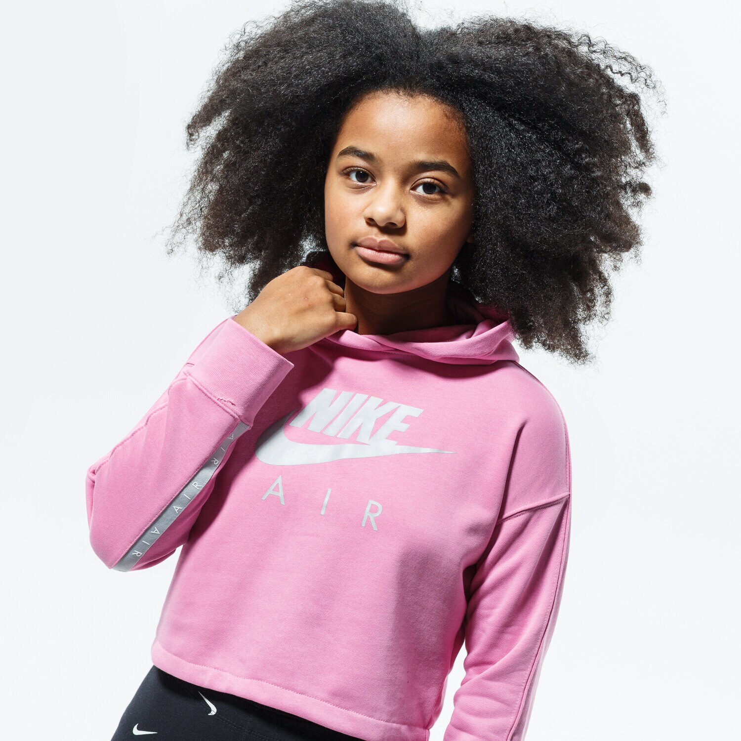 Kinder NIKE HOODIE AIR CJ7413-693 Rosa