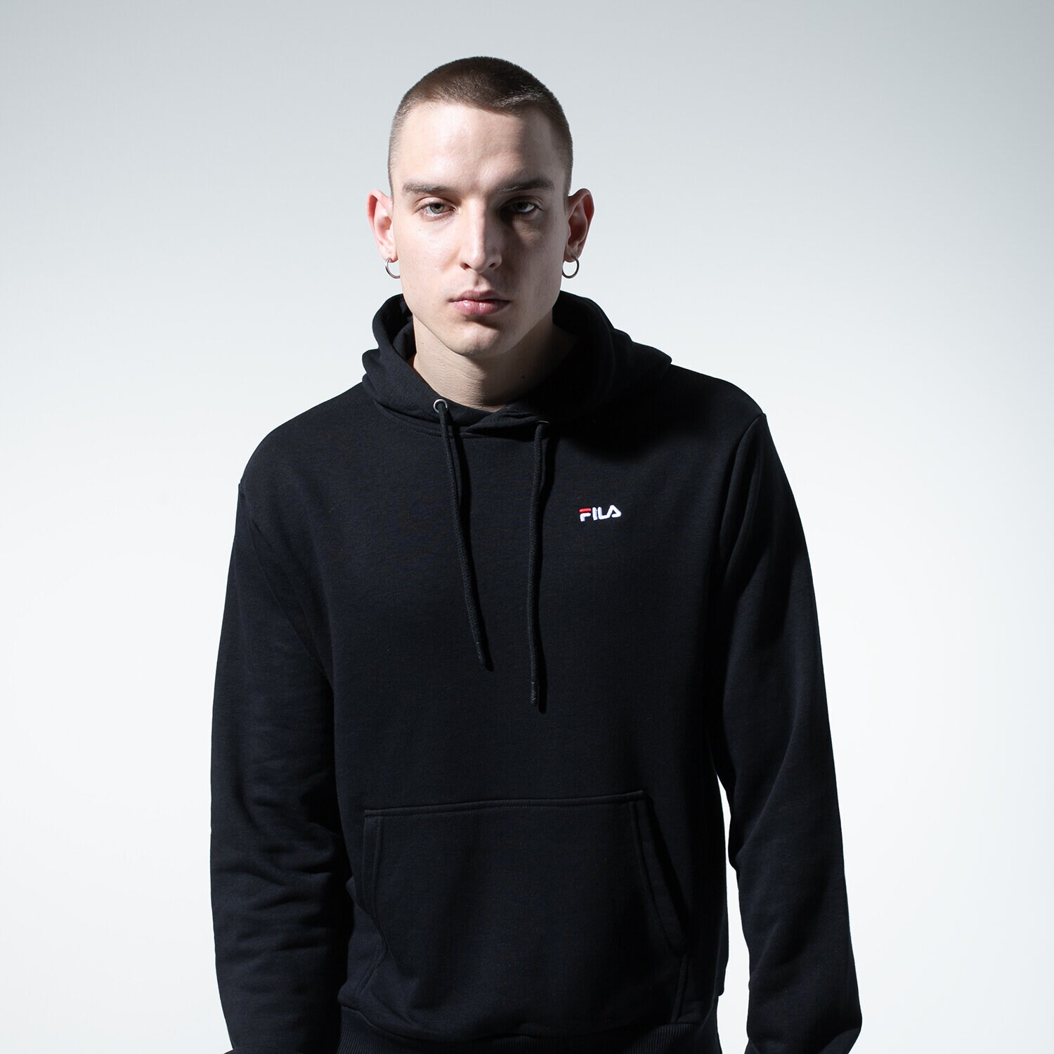 Herren FILA HOODIE EDISON HOODY 688163002 Schwarz