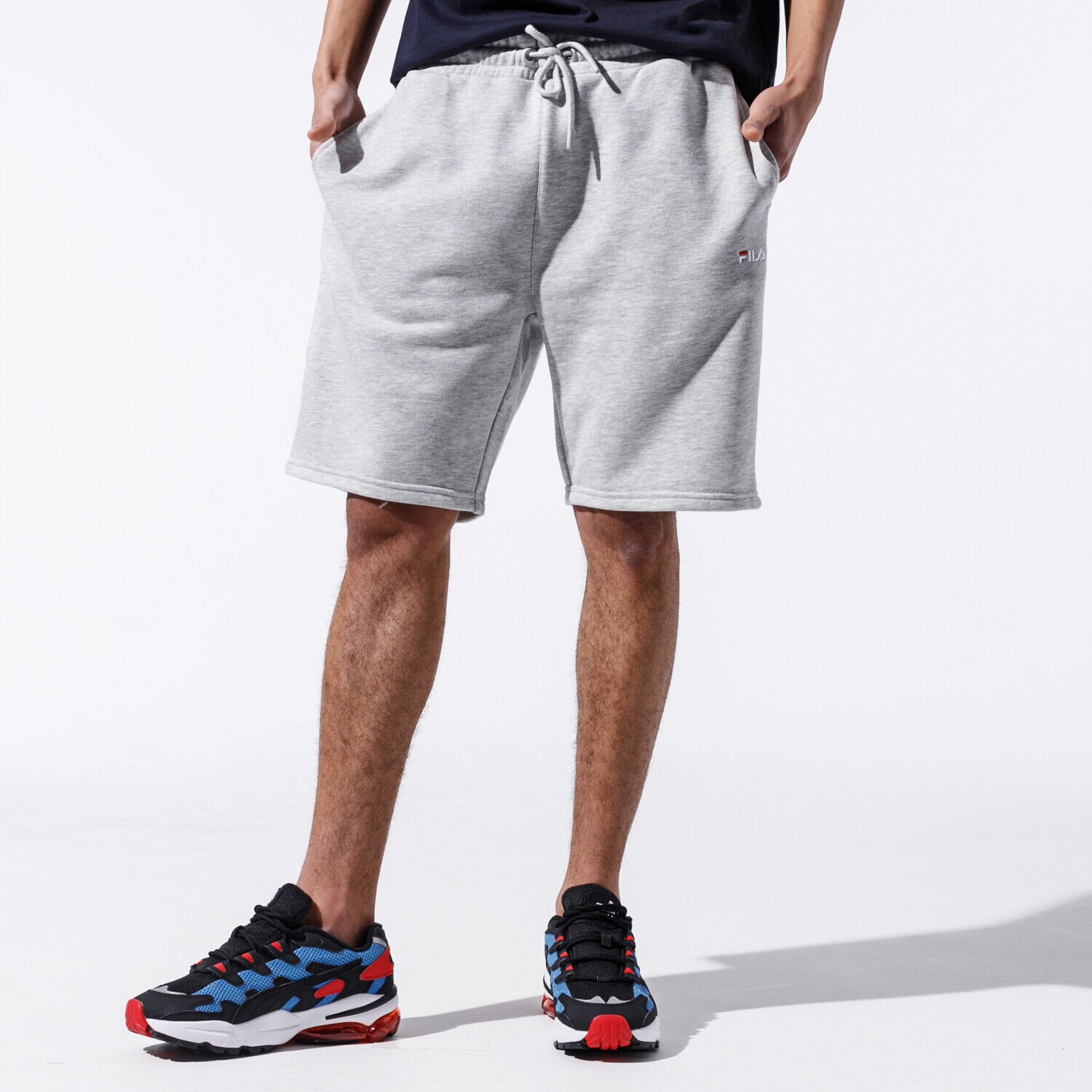 Herren Shorts FILA SHORTS ELDON SWEAT SHORTS 688167B13 Grau