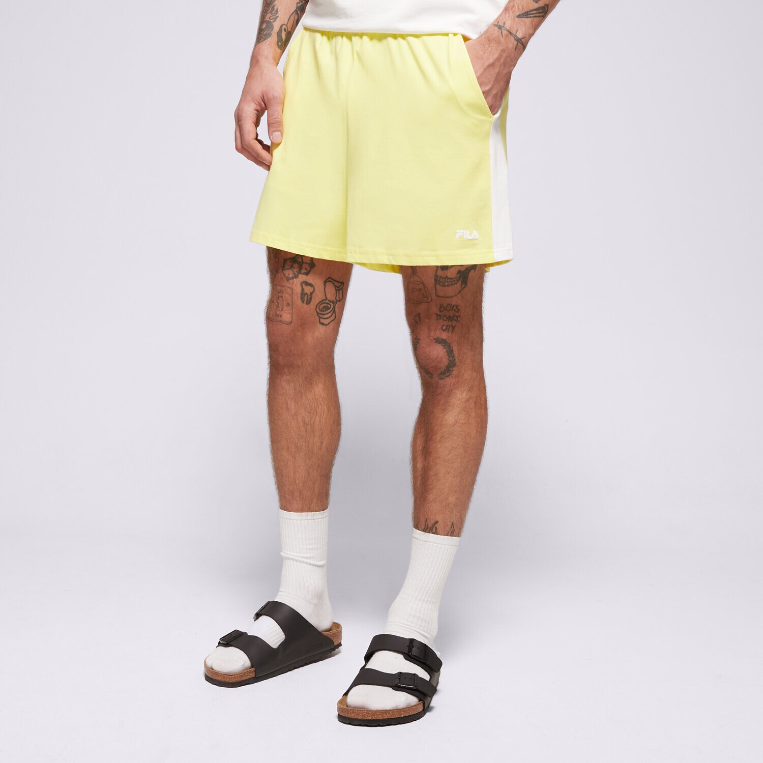 Damen Shorts FILA SHORTS BADU SHORTS 687493A469 Gelb