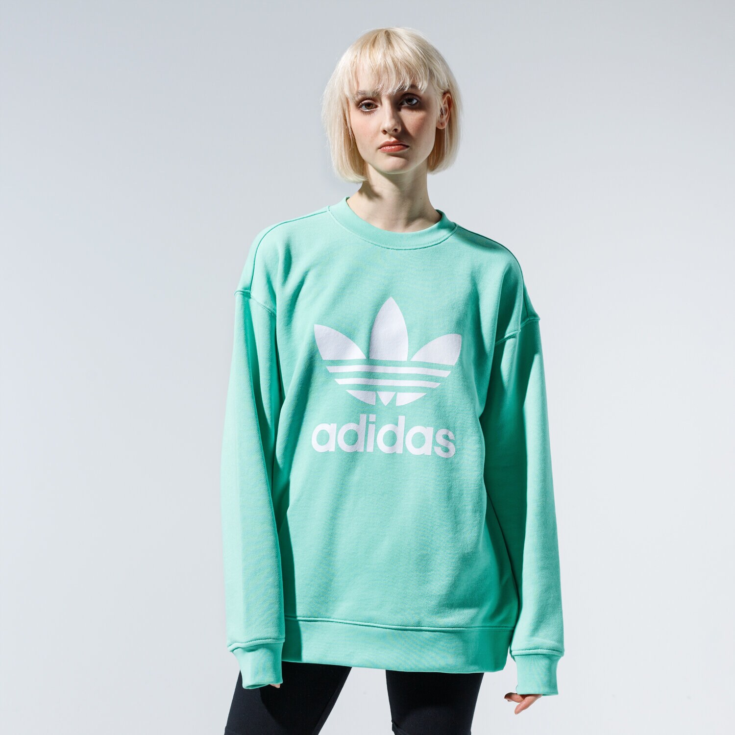 Damen ADIDAS SWEATSHIRT TRF CREW SWEAT FM3290 Grün