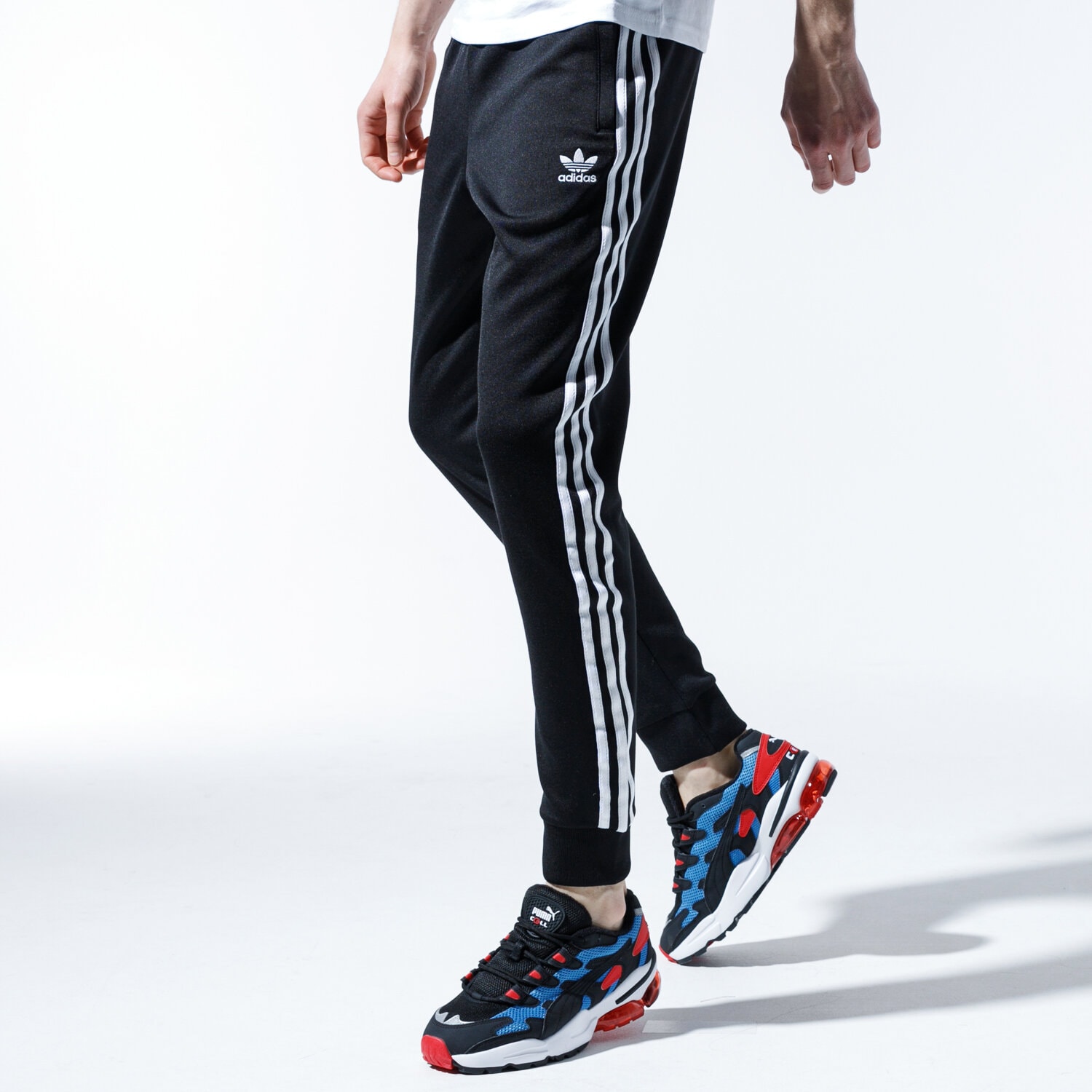 Herren Hosen ADIDAS HOSE SST TPBLACK CW1275 Schwarz