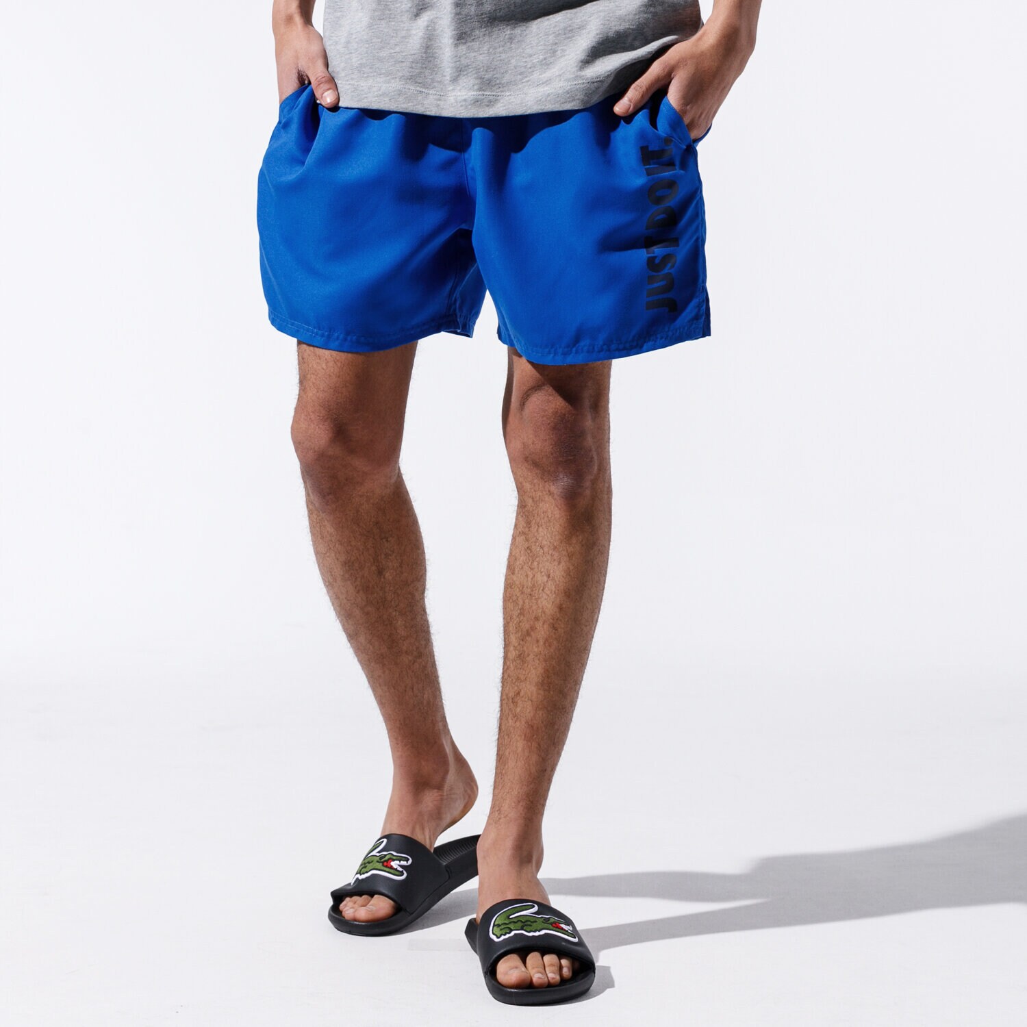 Herren Shorts NIKE SHORTS JDI LAP NESSA461494 Blau