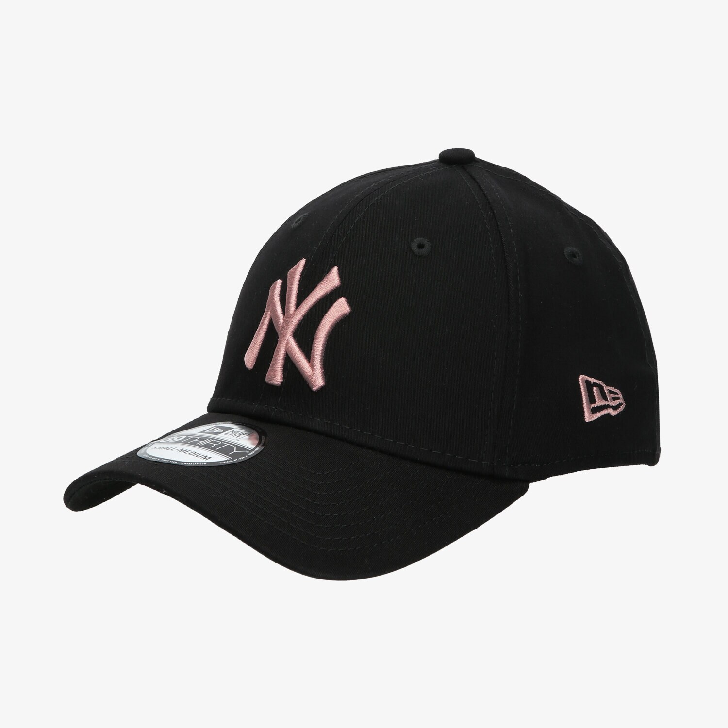 Herren Cap NEW ERA MÜTZE ESSENTIAL 39THIRTY NYY BLK/YEL NEW YORK YANKEE 12285504 Schwarz