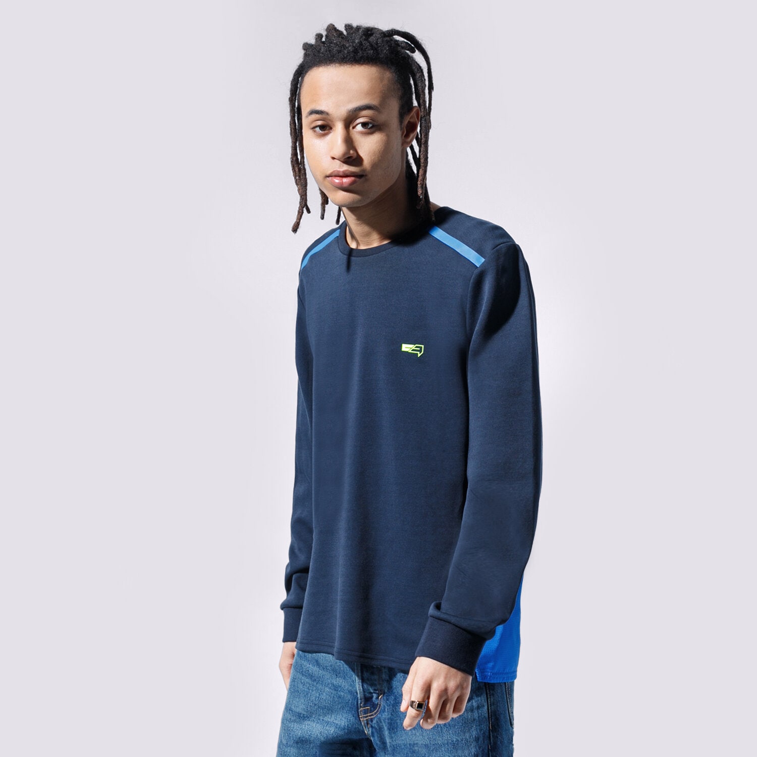 Herren CONFRONT SWEATSHIRT MINESOTA CF120BLM63001 Blau