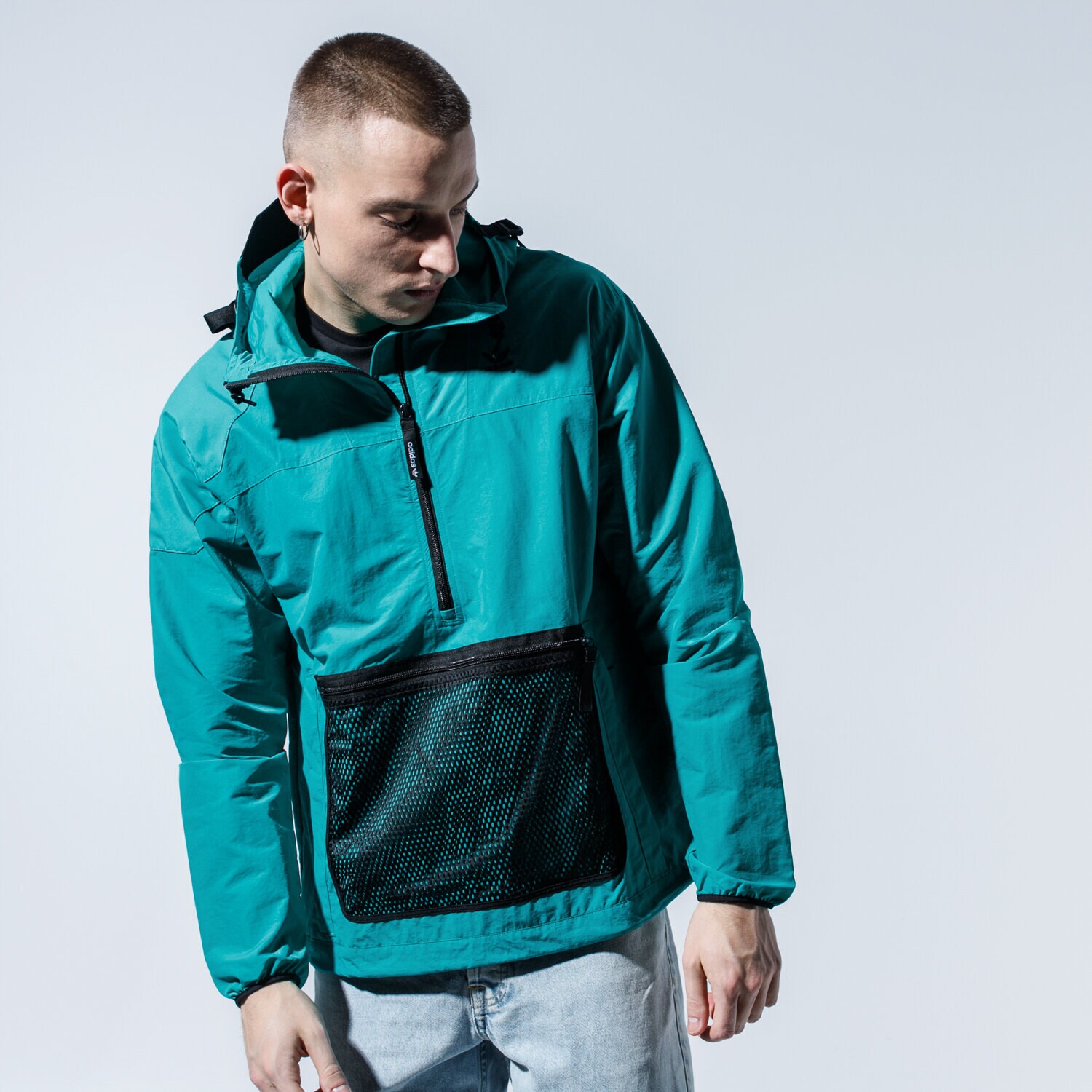 Herren Übergangsjacke ADIDAS JACKE WB KARKAJ FM3684 Grün