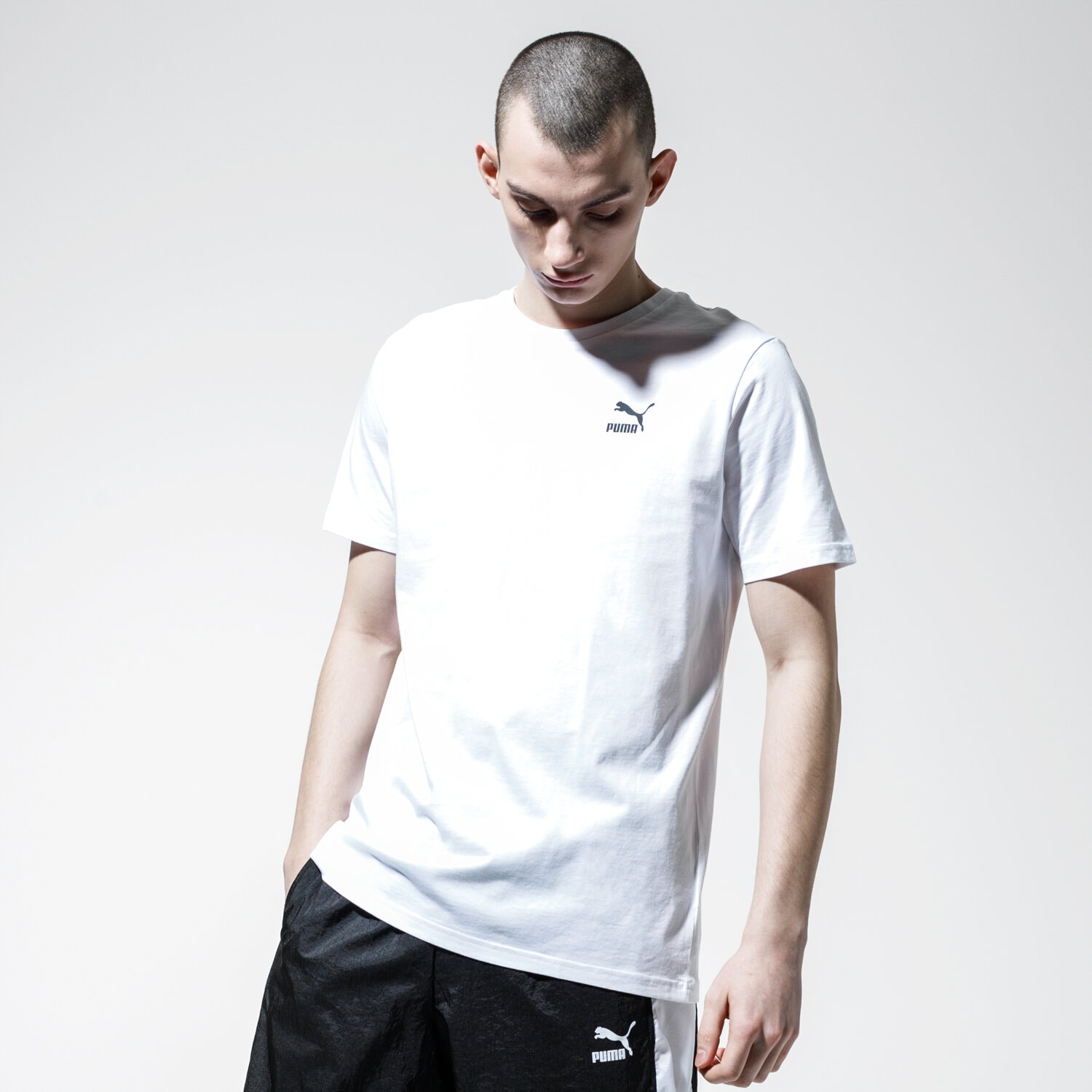 Herren T-Shirt PUMA T-SHIRT GRAPHIC TEE TFS 59716752 Weiß