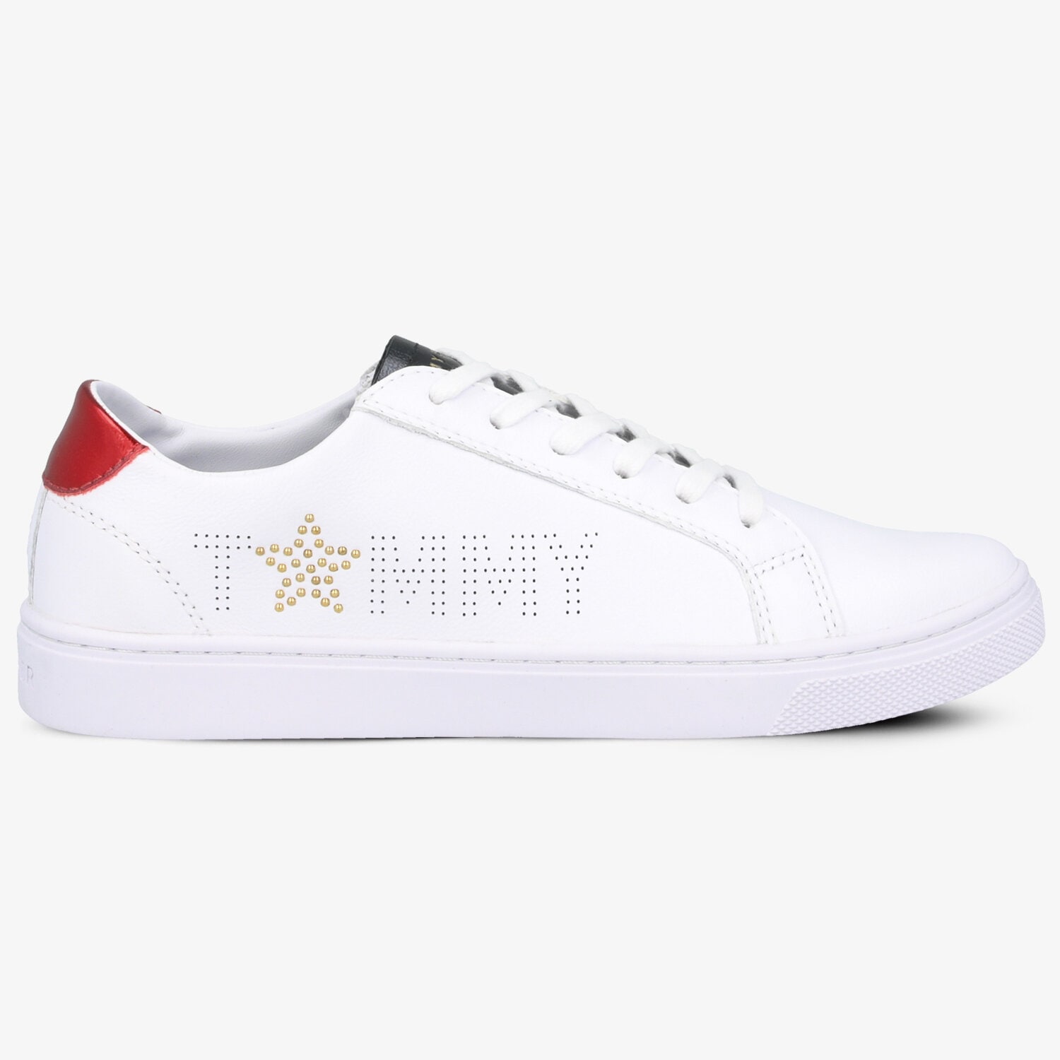 Damen Sneaker TOMMY HILFIGER TOMMY STAR METALLIC SNEAKER FW0FW02349020 Weiß
