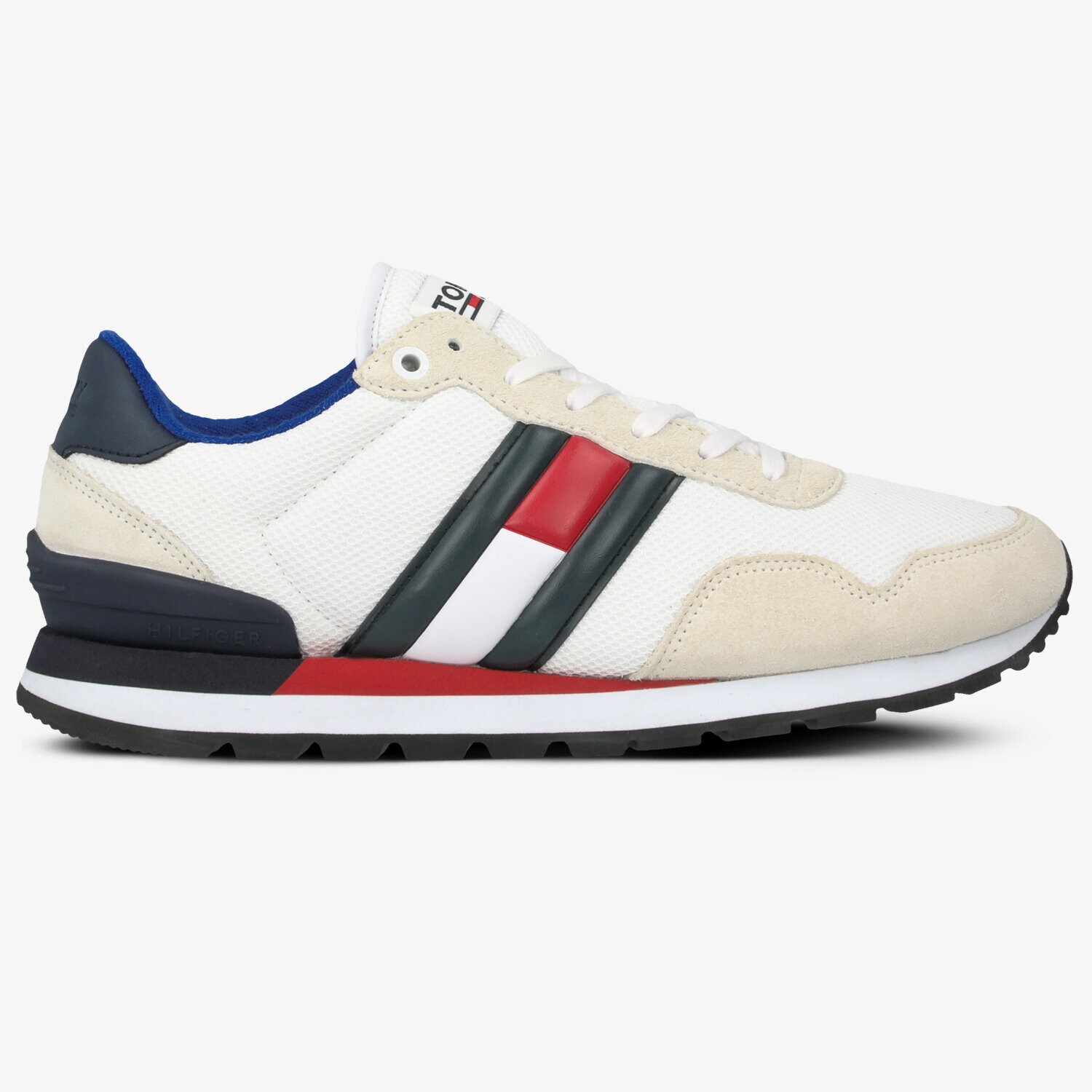 Herren Sneaker TOMMY HILFIGER CAUSAL TOMMY JEANS SNEAKER EM0EM00399YBS Weiß