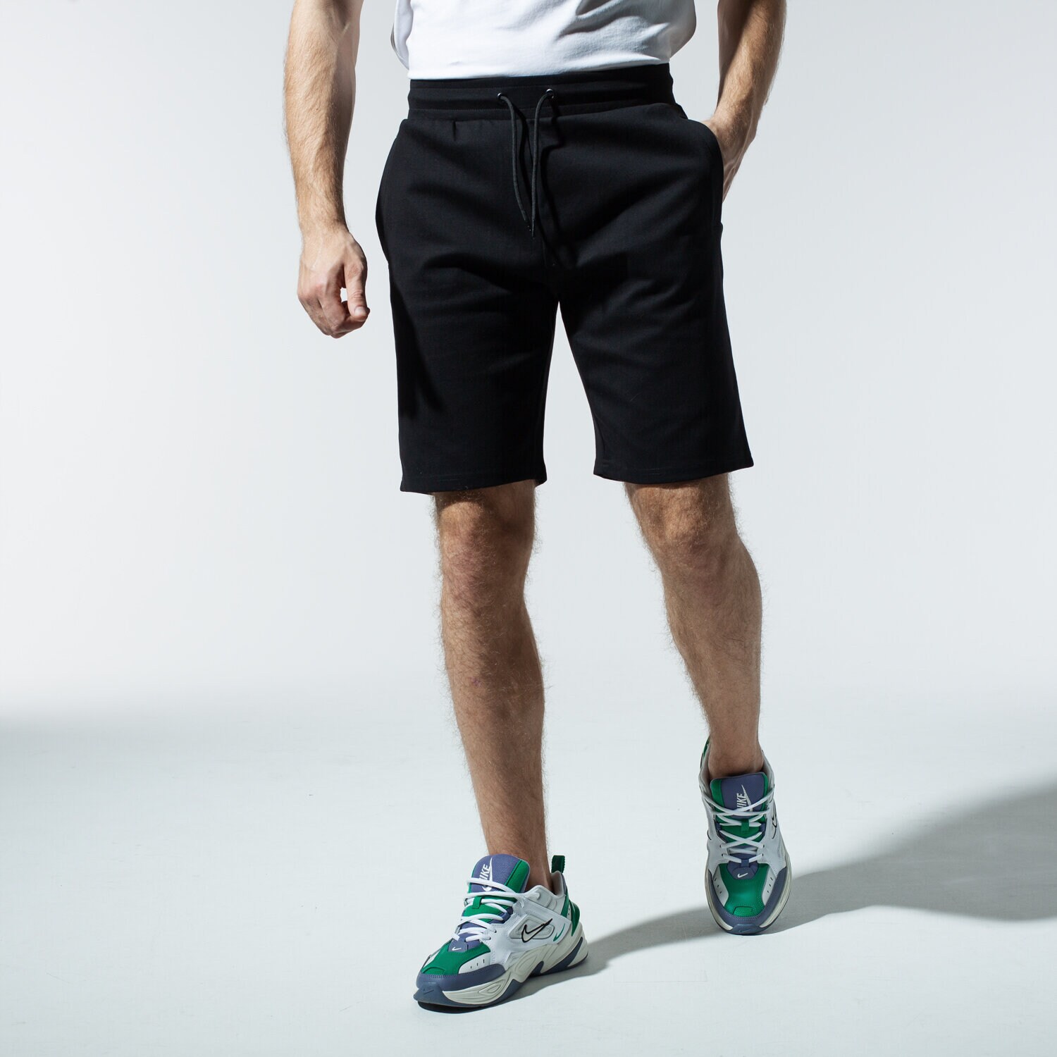 Herren Shorts HAHA66 SHORTS ELASTIC SHORTS HA120SZM84001 Schwarz