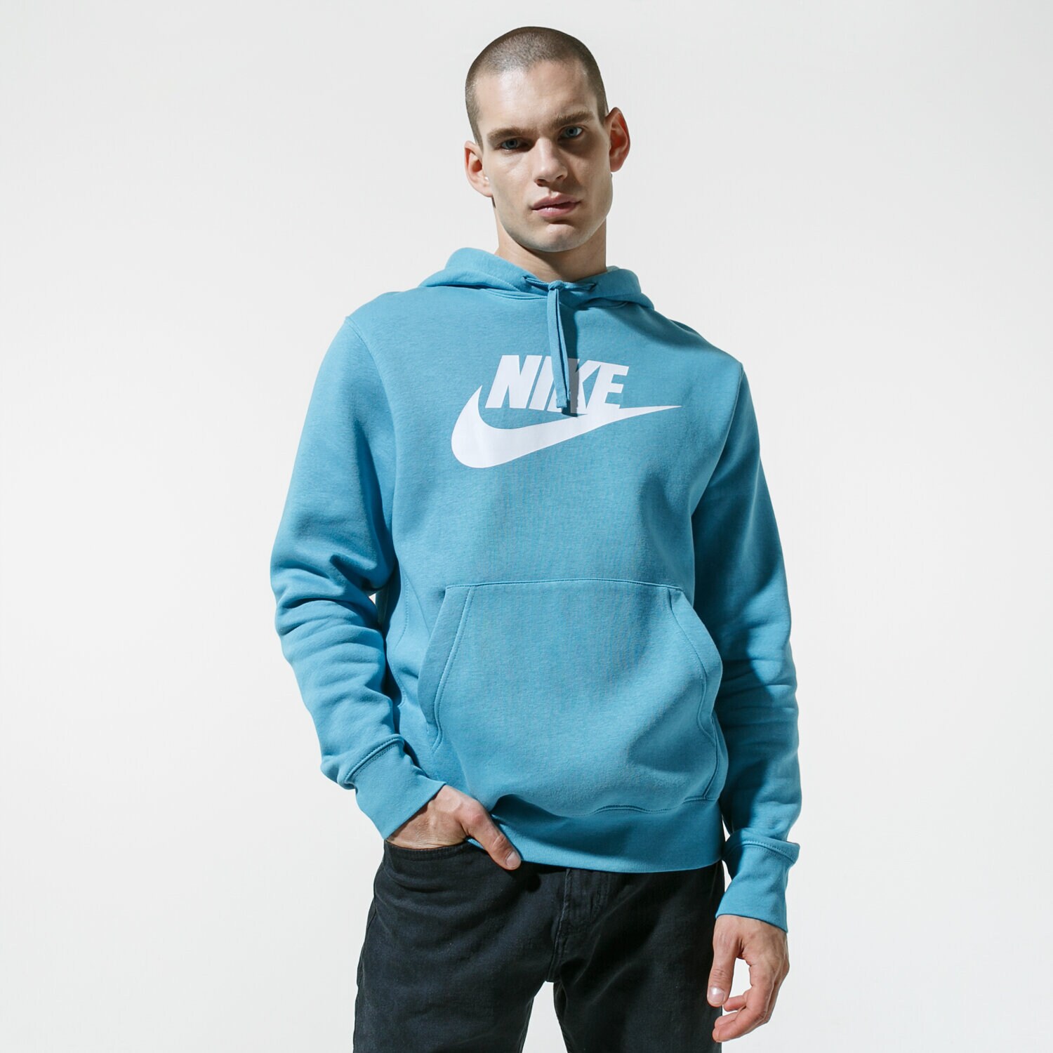 Herren NIKE HOODIE NIKE SPORTSWEAR CLUB FLEECE BV2973-424 Blau