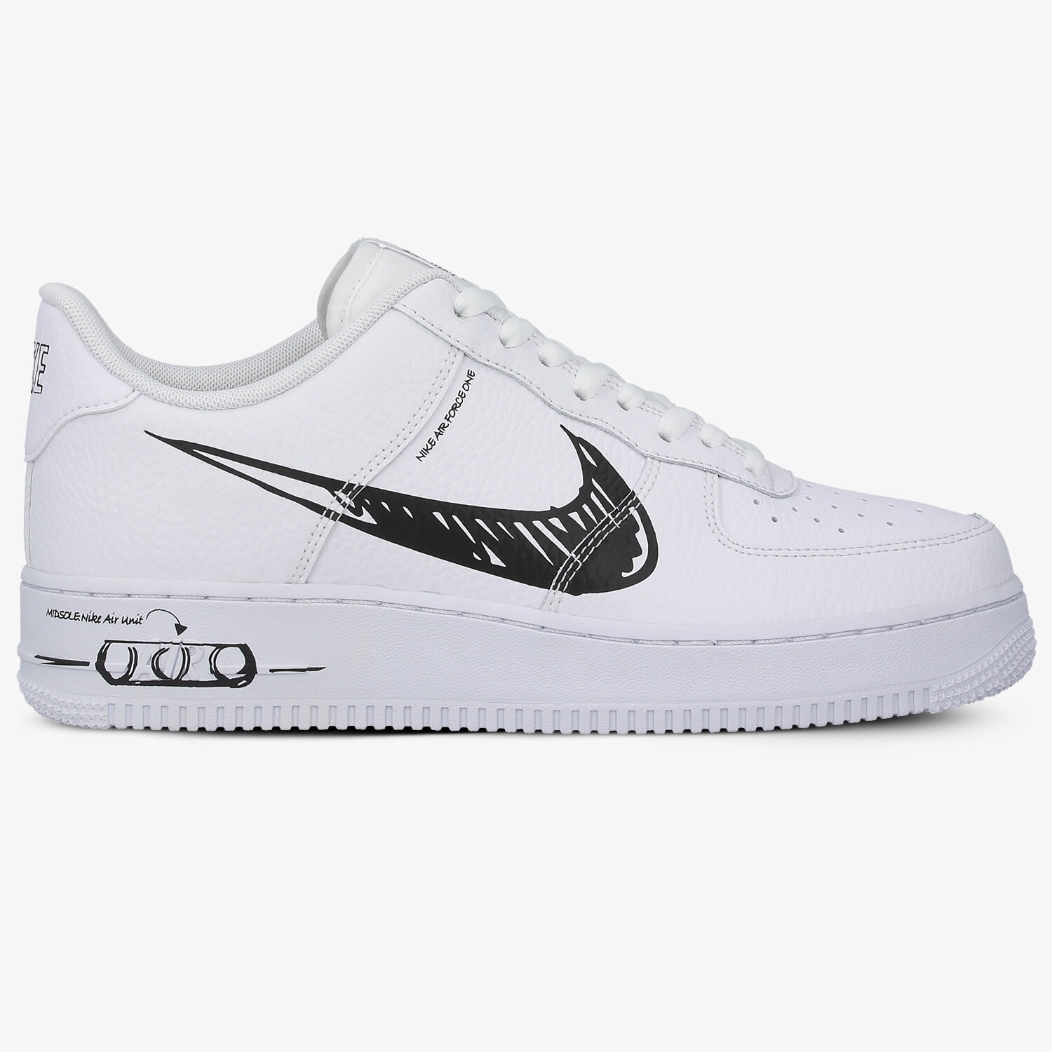 Herren Sneaker NIKE AIR FORCE 1 LV8 UTILITY  CW7581-101 Weiß