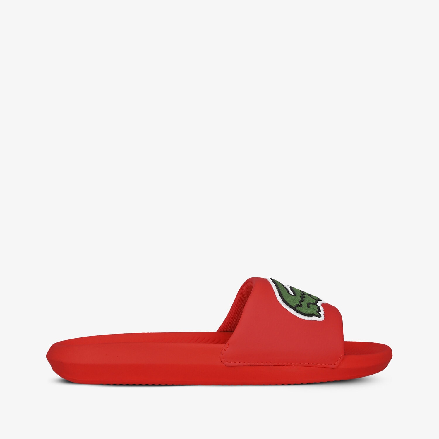 Herren LACOSTE CROCO SLIDE 120 2 US 739CMA0062ABW Rot