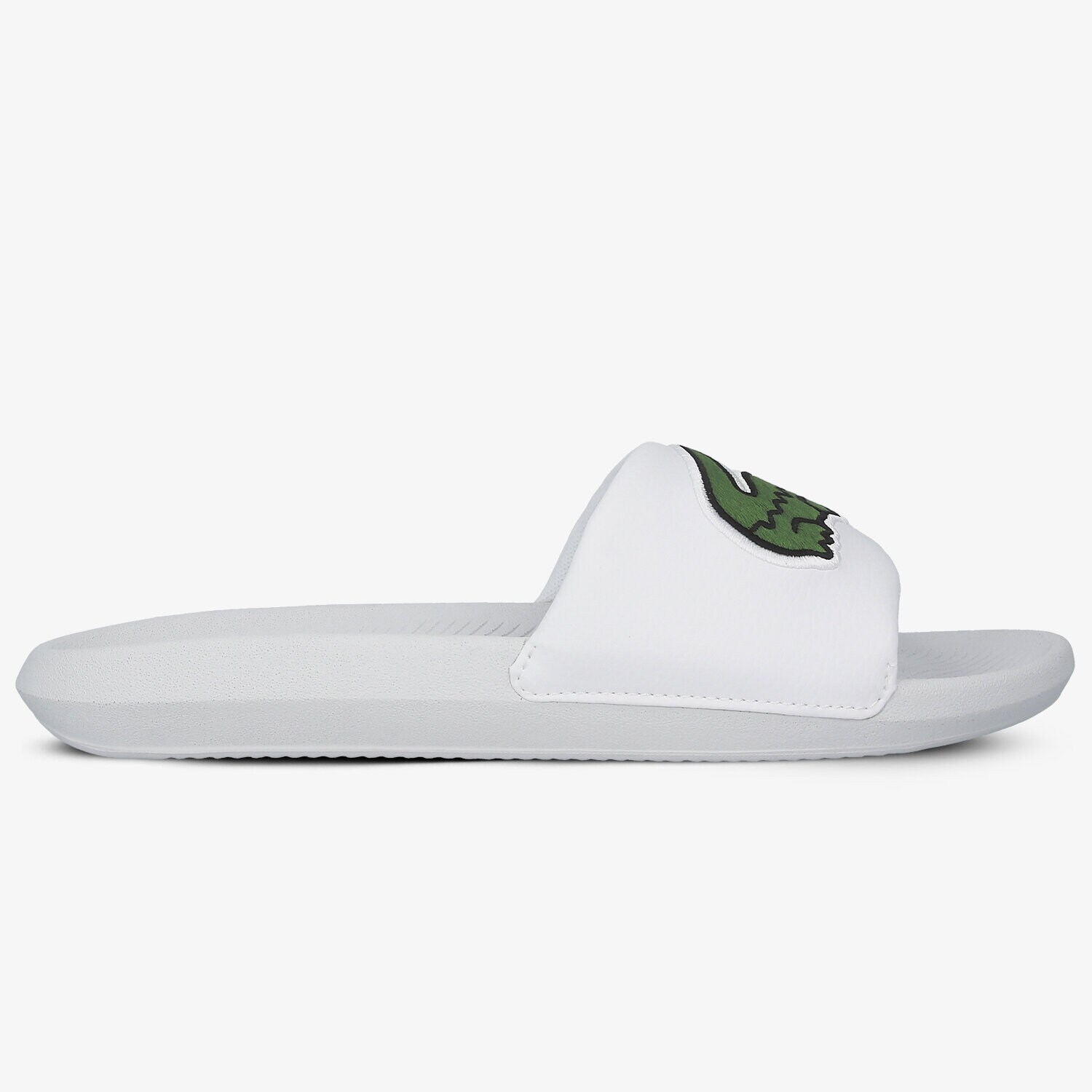 Herren LACOSTE CROCO SLIDE 319 4 US 738CMA0073082 Weiß