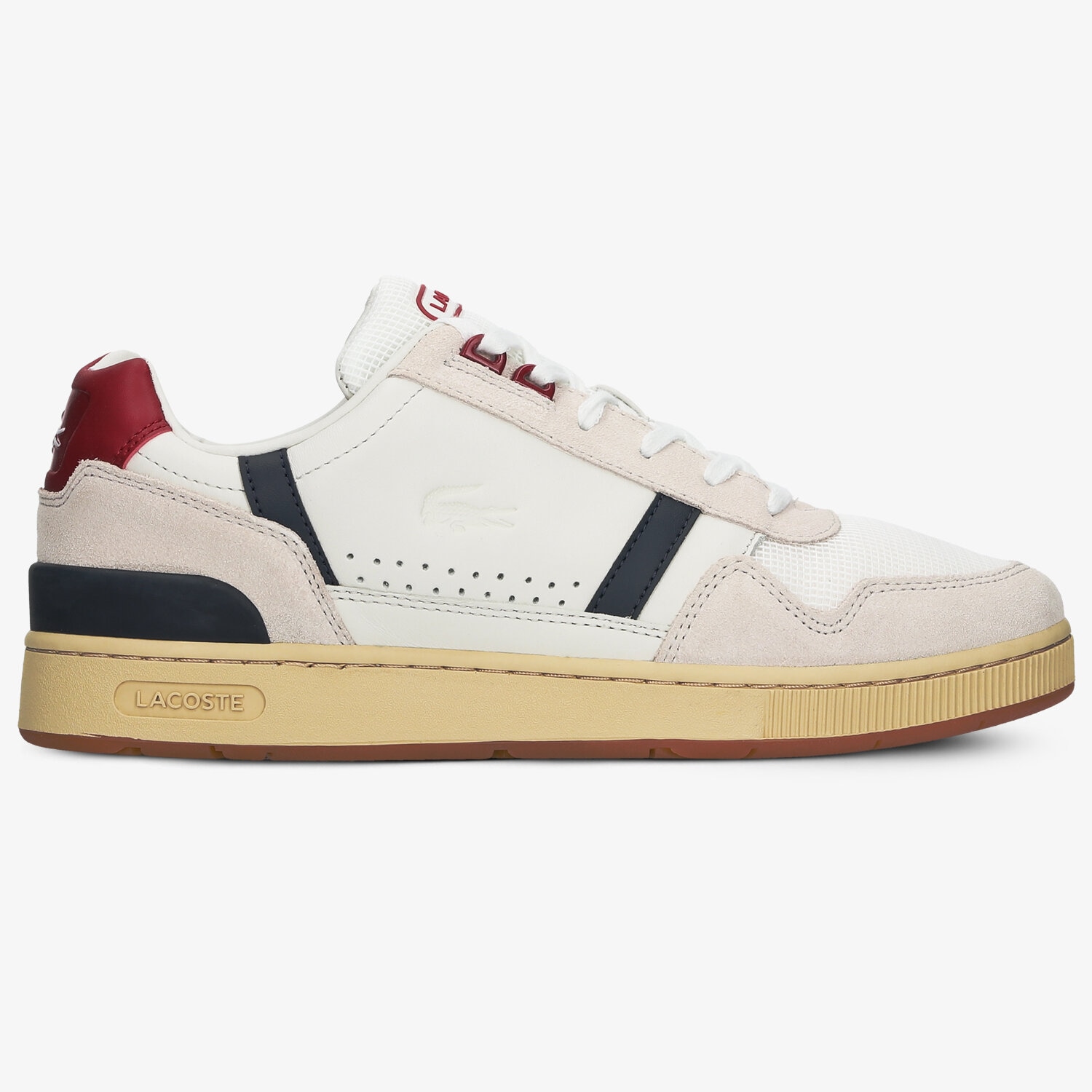 Herren Sneaker LACOSTE T-CLIP 120 2 US 739SMA00578R1 Weiß