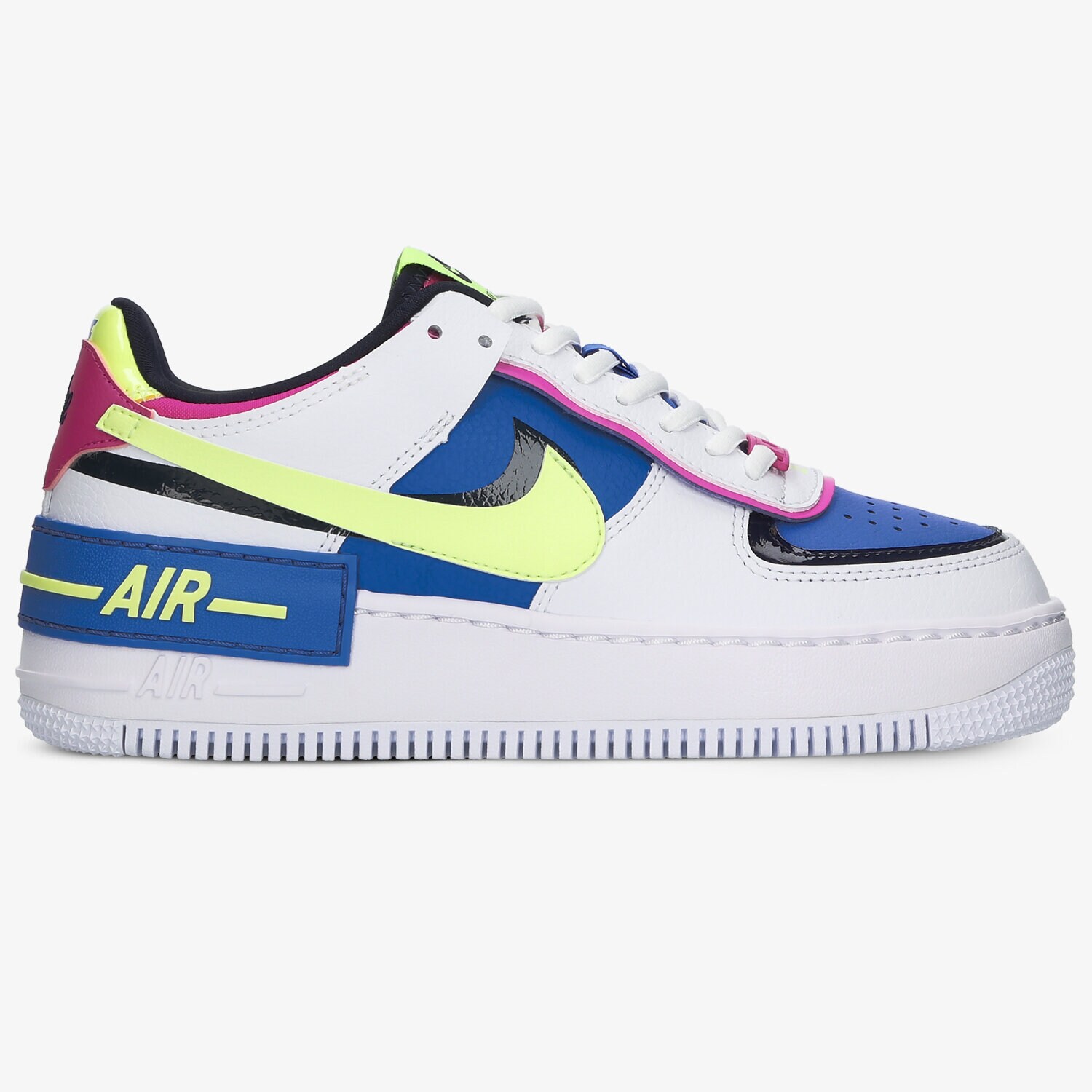 Damen Sneaker NIKE AIR FORCE 1 SHADOW CJ1641-100 Multicolor